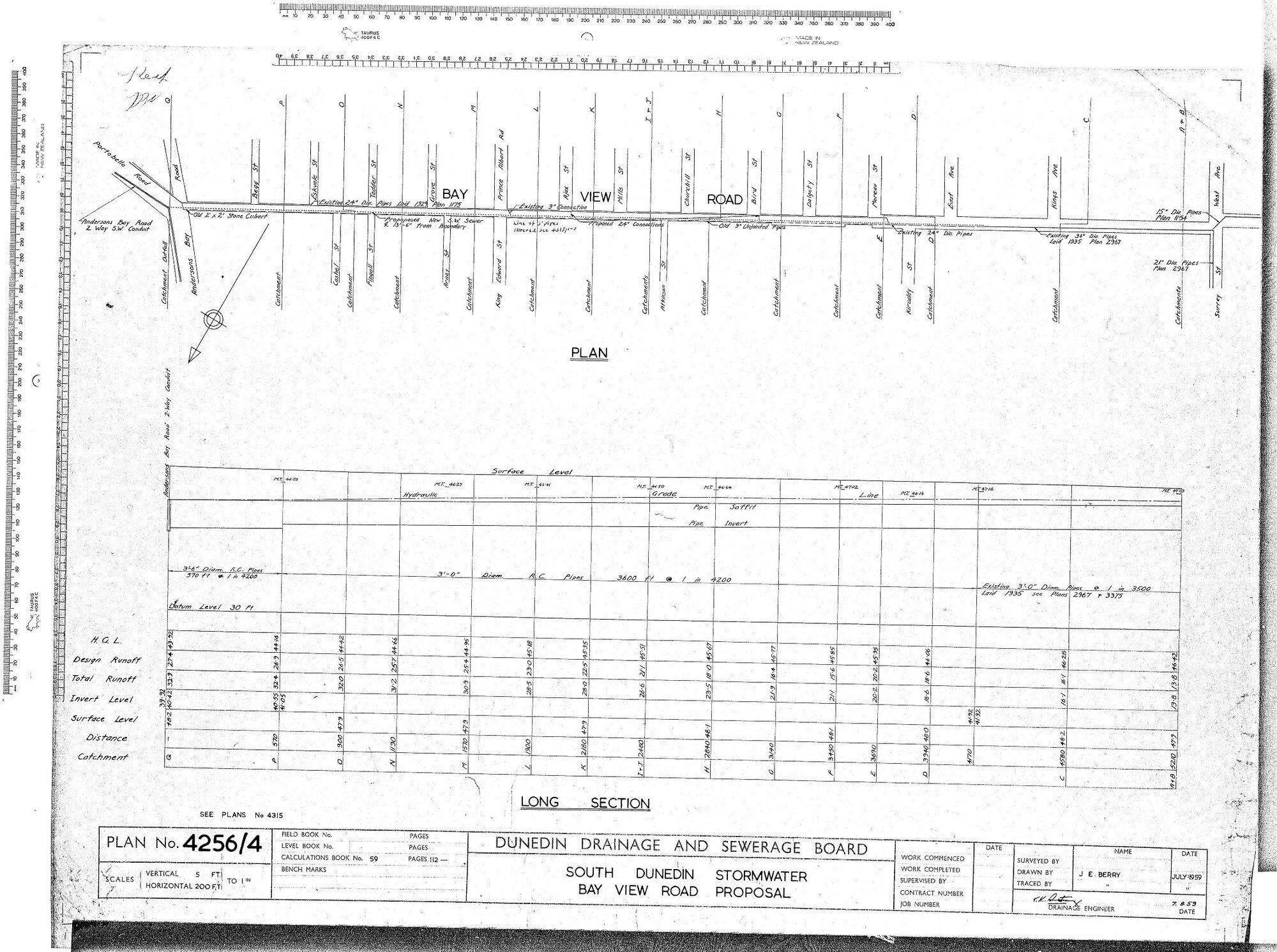 SOUTH DUNEDIN - STORMWATER BAY VIEW ROAD PROPOSAL