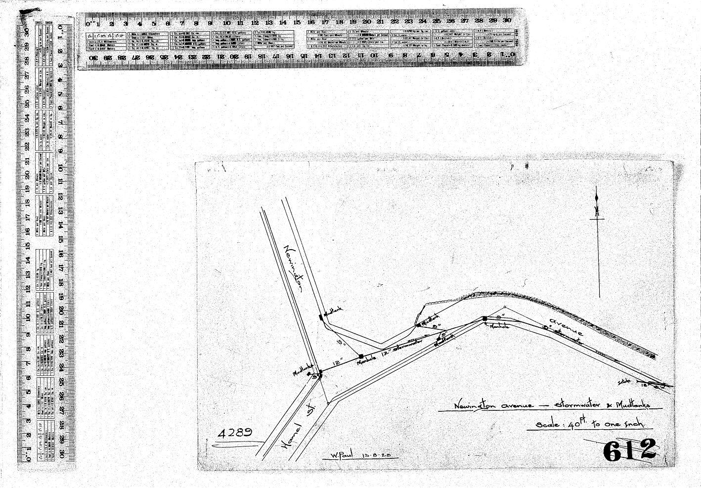 NEWINGTON AVENUE - STORMWATER &amp; MUDTANKS
