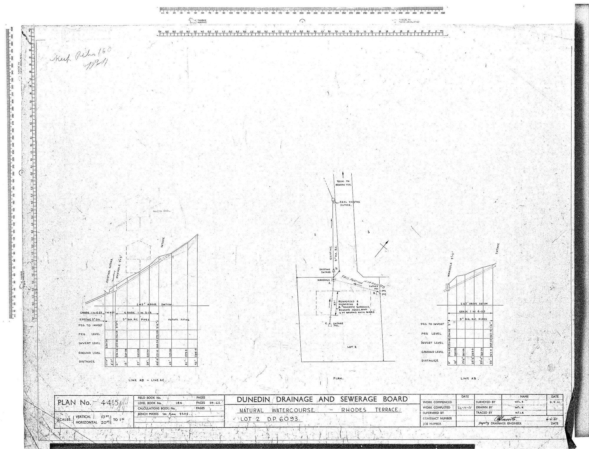 NATURAL WATERCOURSE - RHODES TERRACE LOT 2 D.P.6093