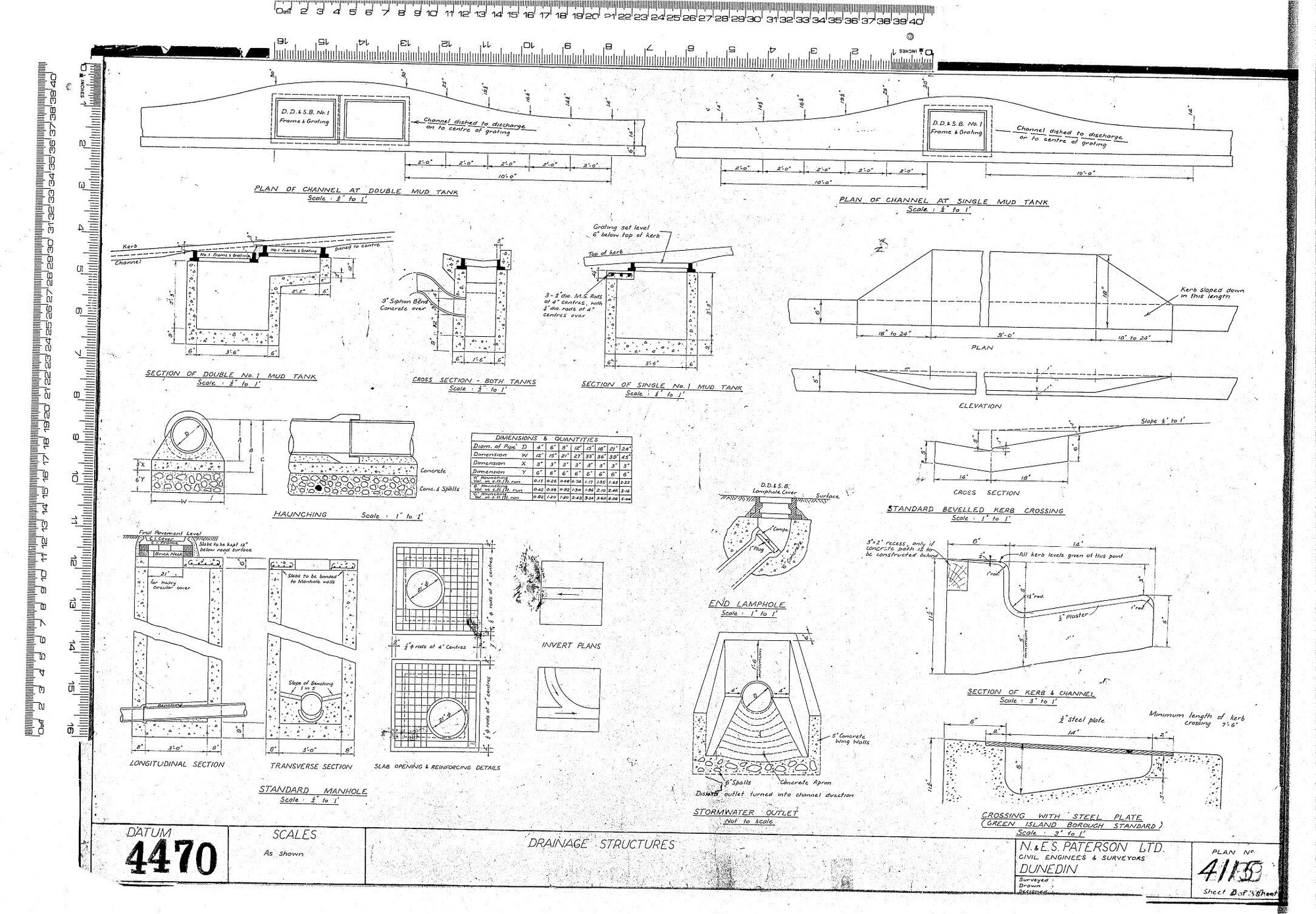 DRAINAGE STRUCTURES
