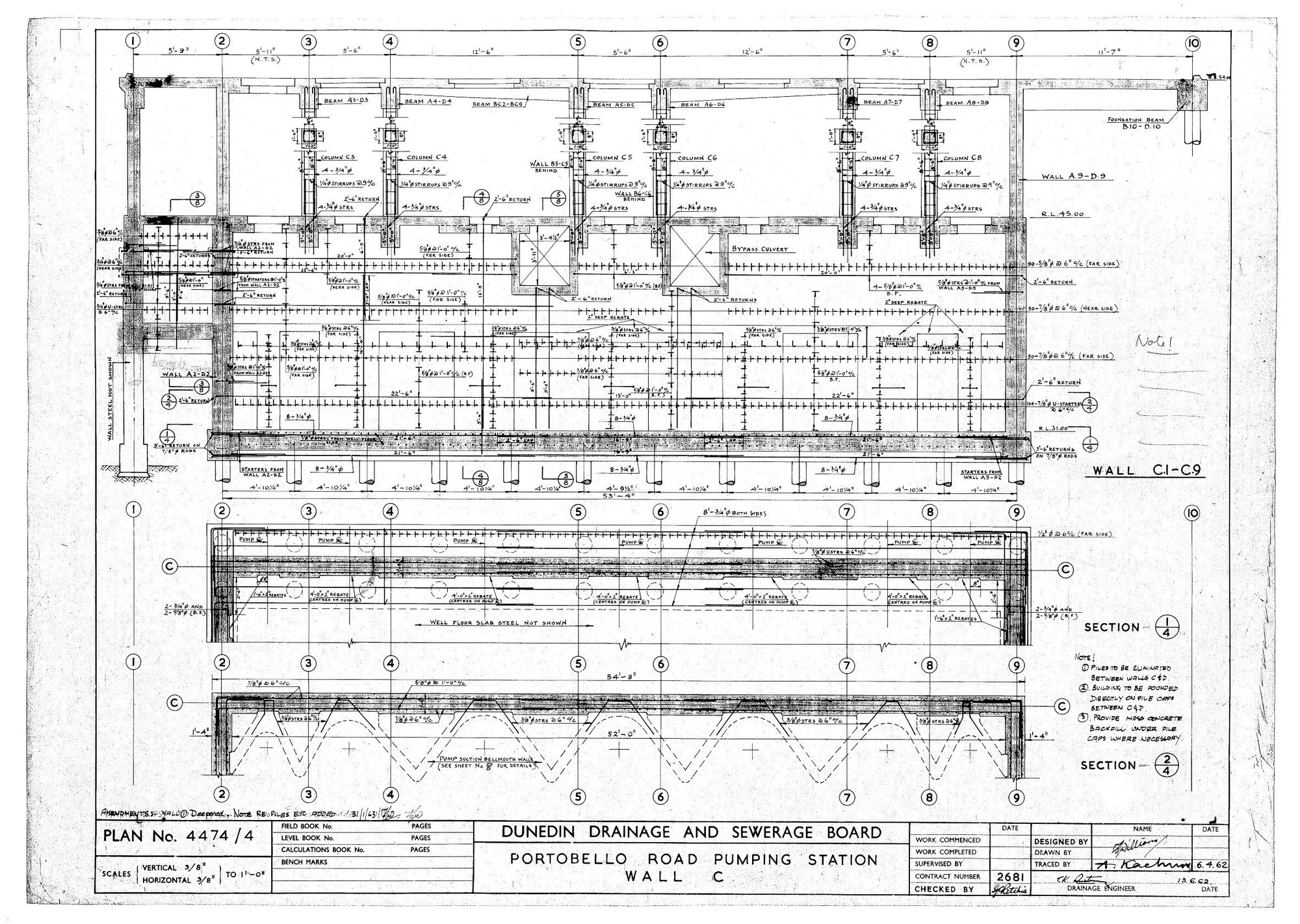 PORTOBELLO ROAD PUMPING STATION  WALL C
