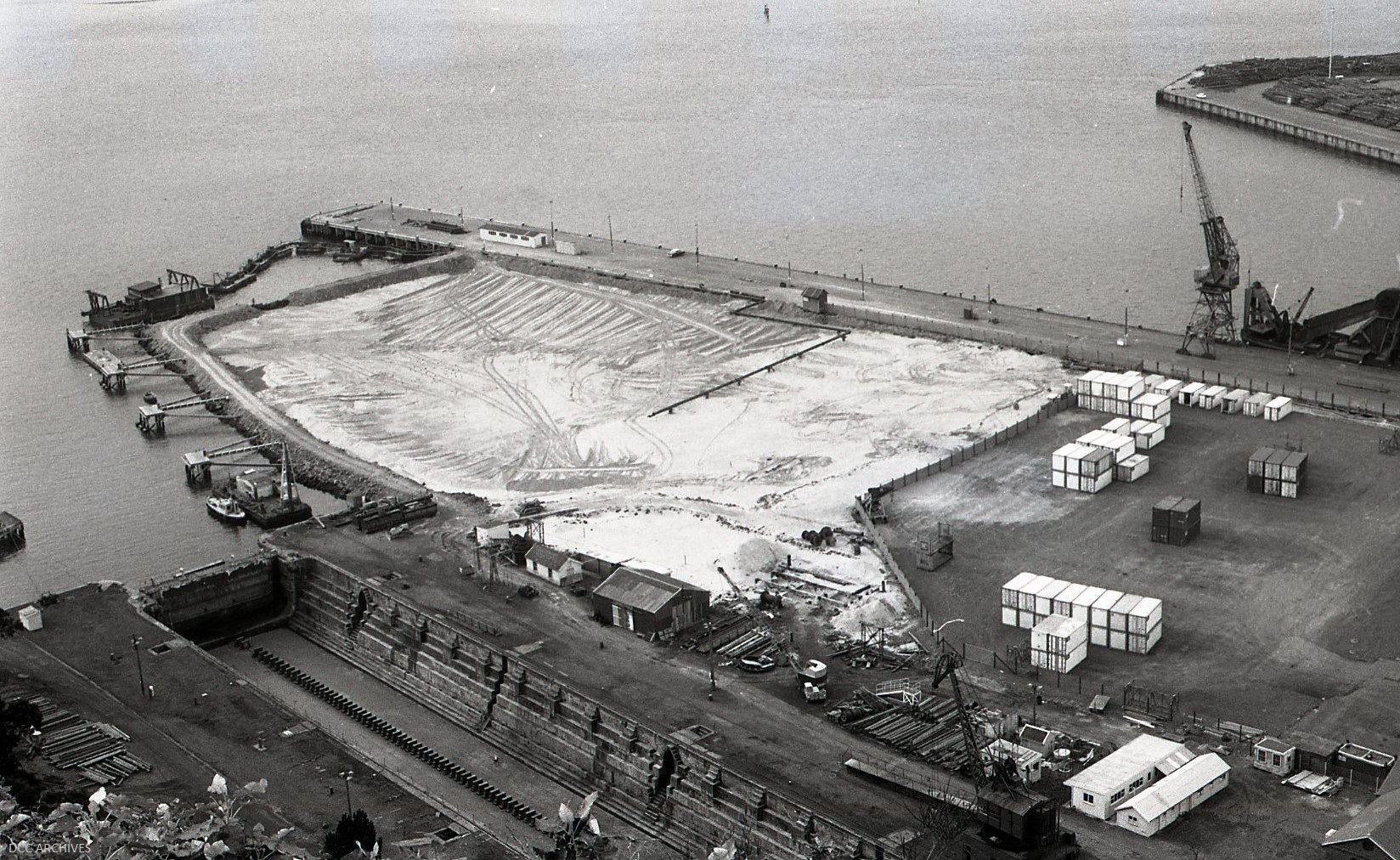 View of Container Port, Port Chalmers