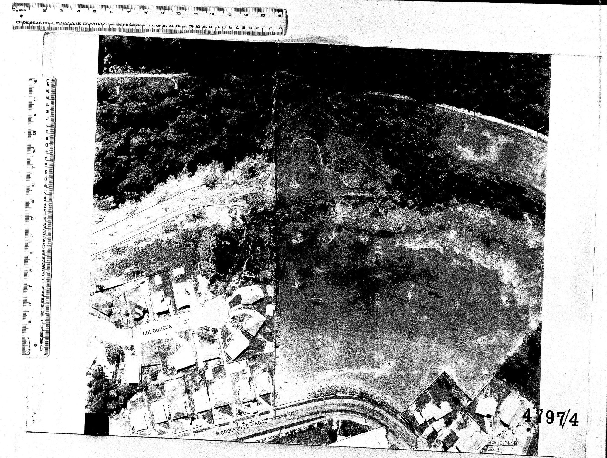 PROPOSED SUBDIVISION OF CT A2/1032 CT 990/52 CT 5C/870 &amp; PART CT 218/1  GLENROSS ESTATE - AERIAL