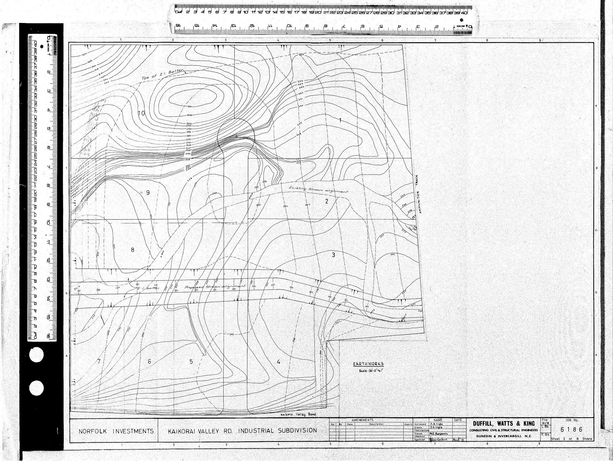 KAIKORAI VALLEY ROAD INDUSTRIAL SUBDIVISION