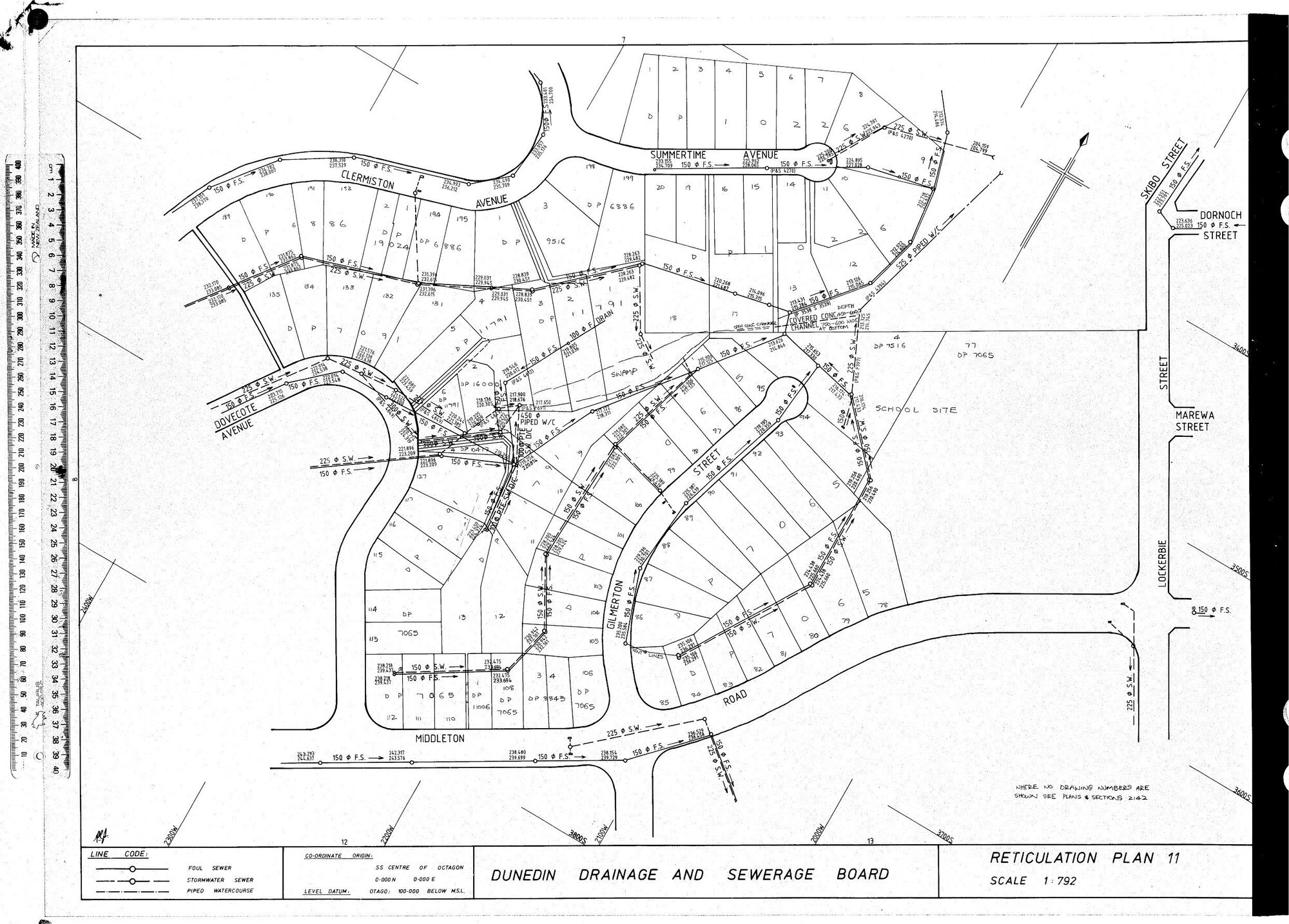 RETICULATION PLAN 11