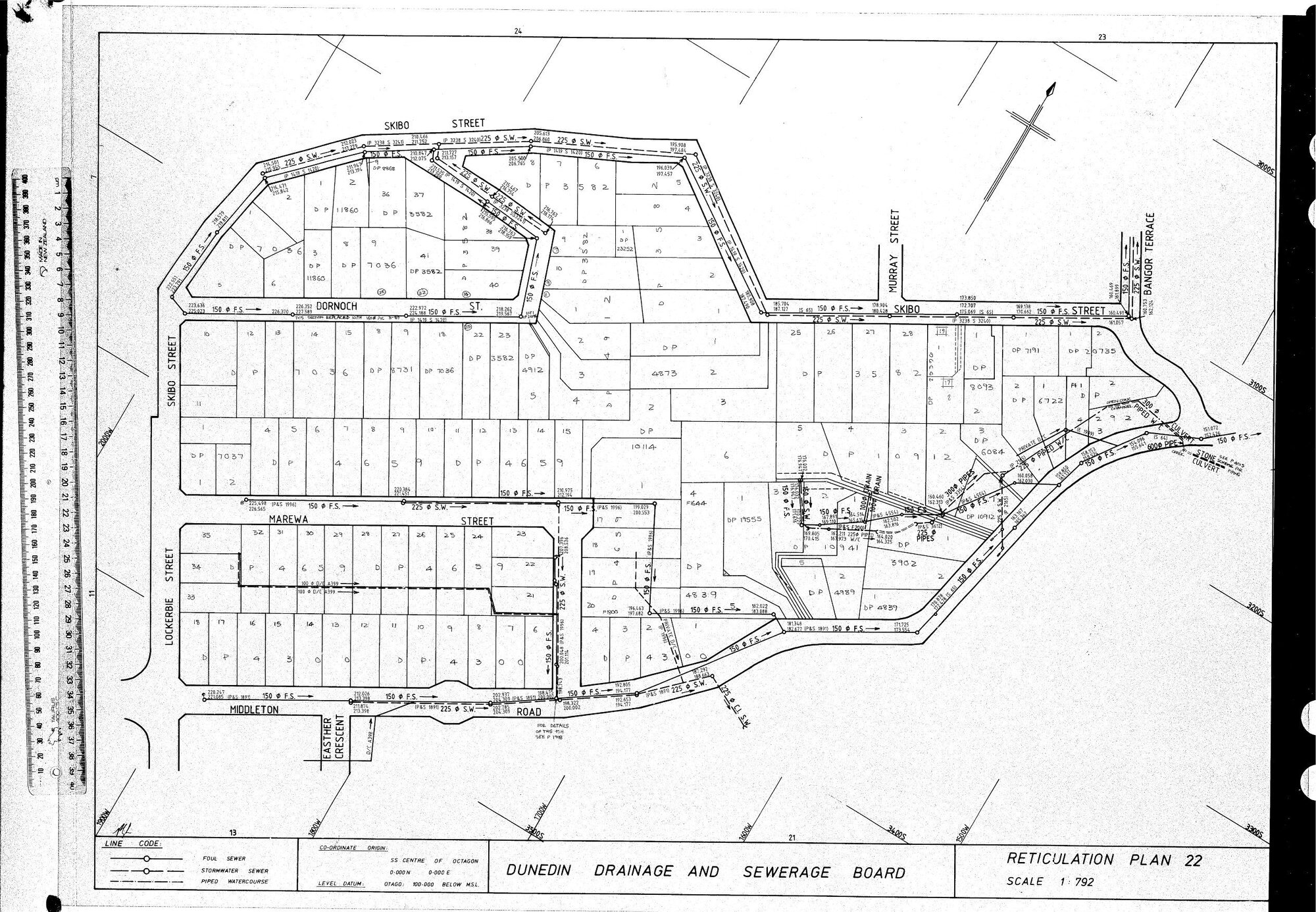 RETICULATION PLAN 22