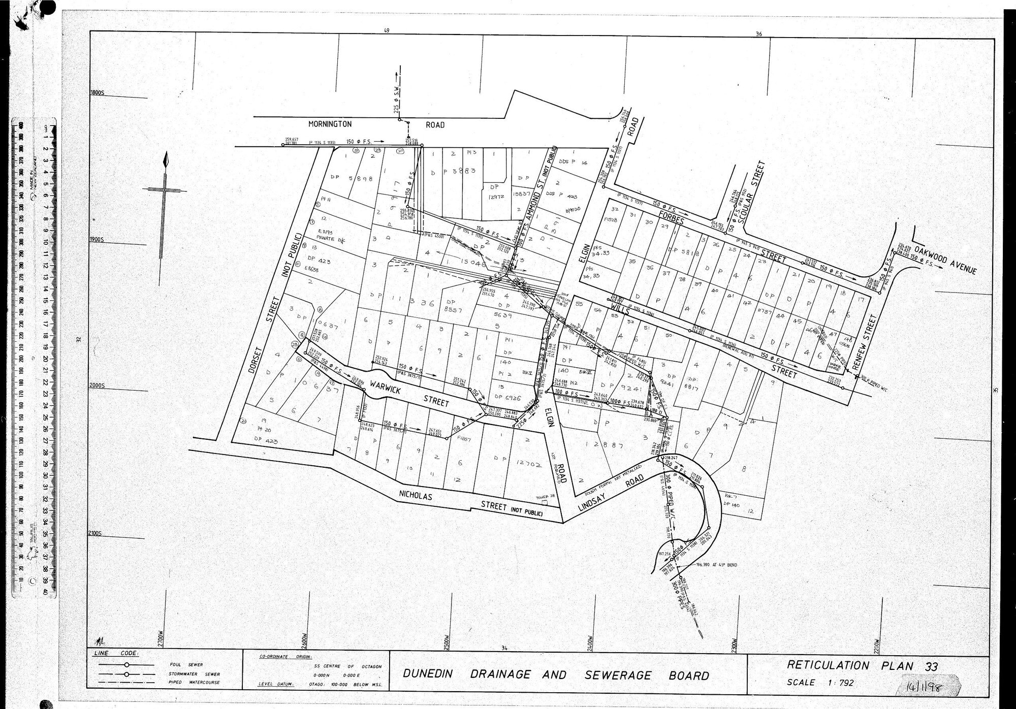 RETICULATION PLAN 33