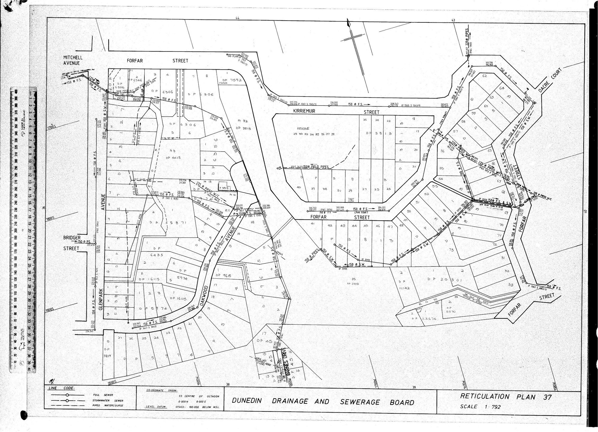 RETICULATION PLAN 37