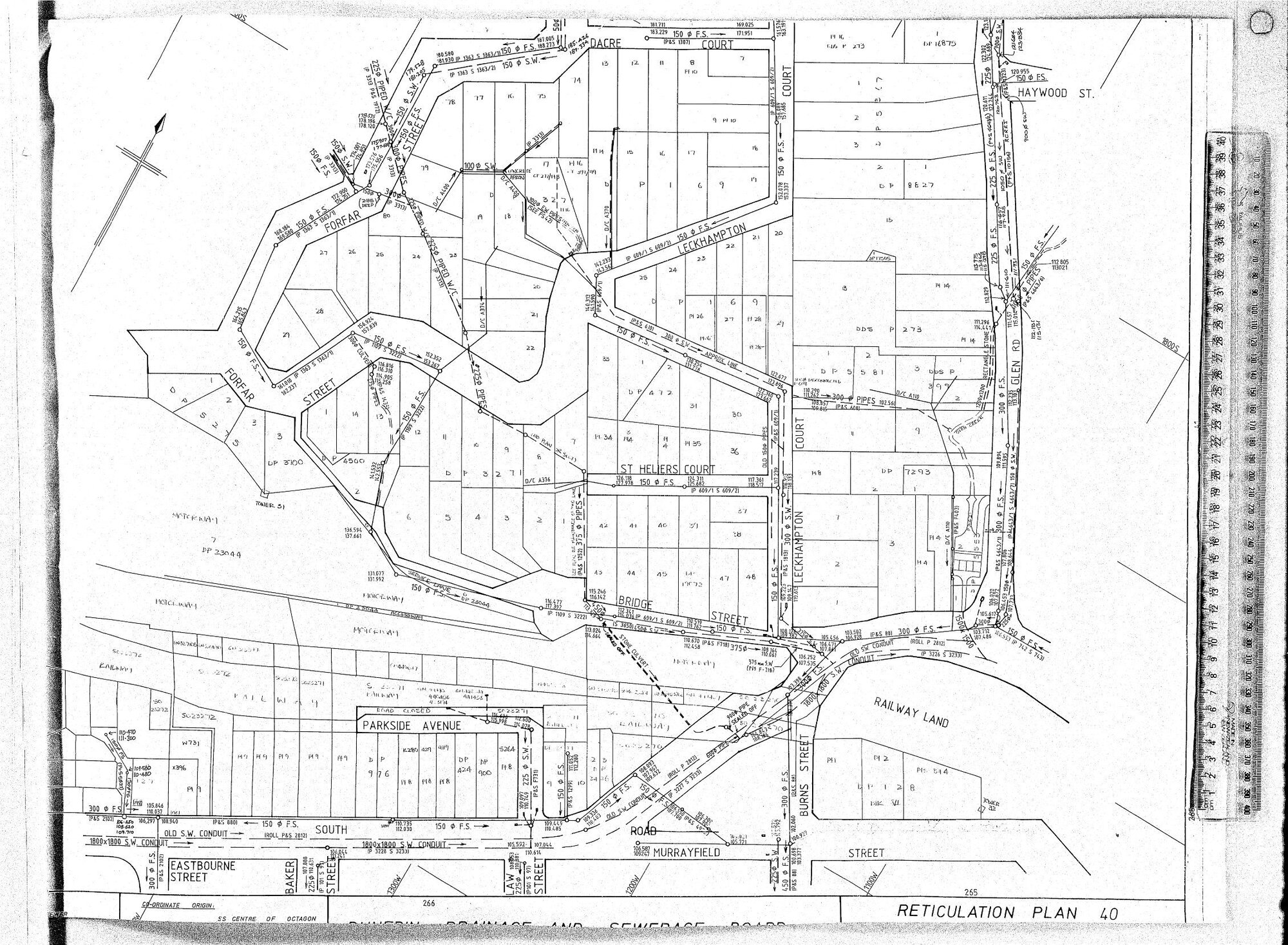 RETICULATION PLAN 40