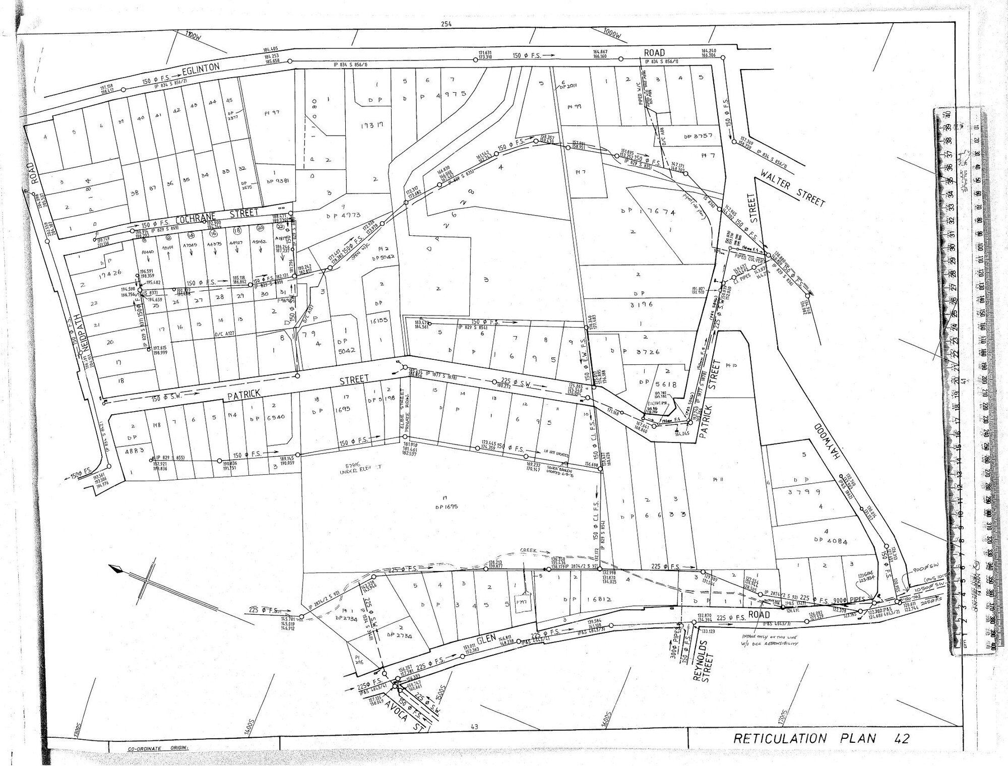 RETICULATION PLAN 42
