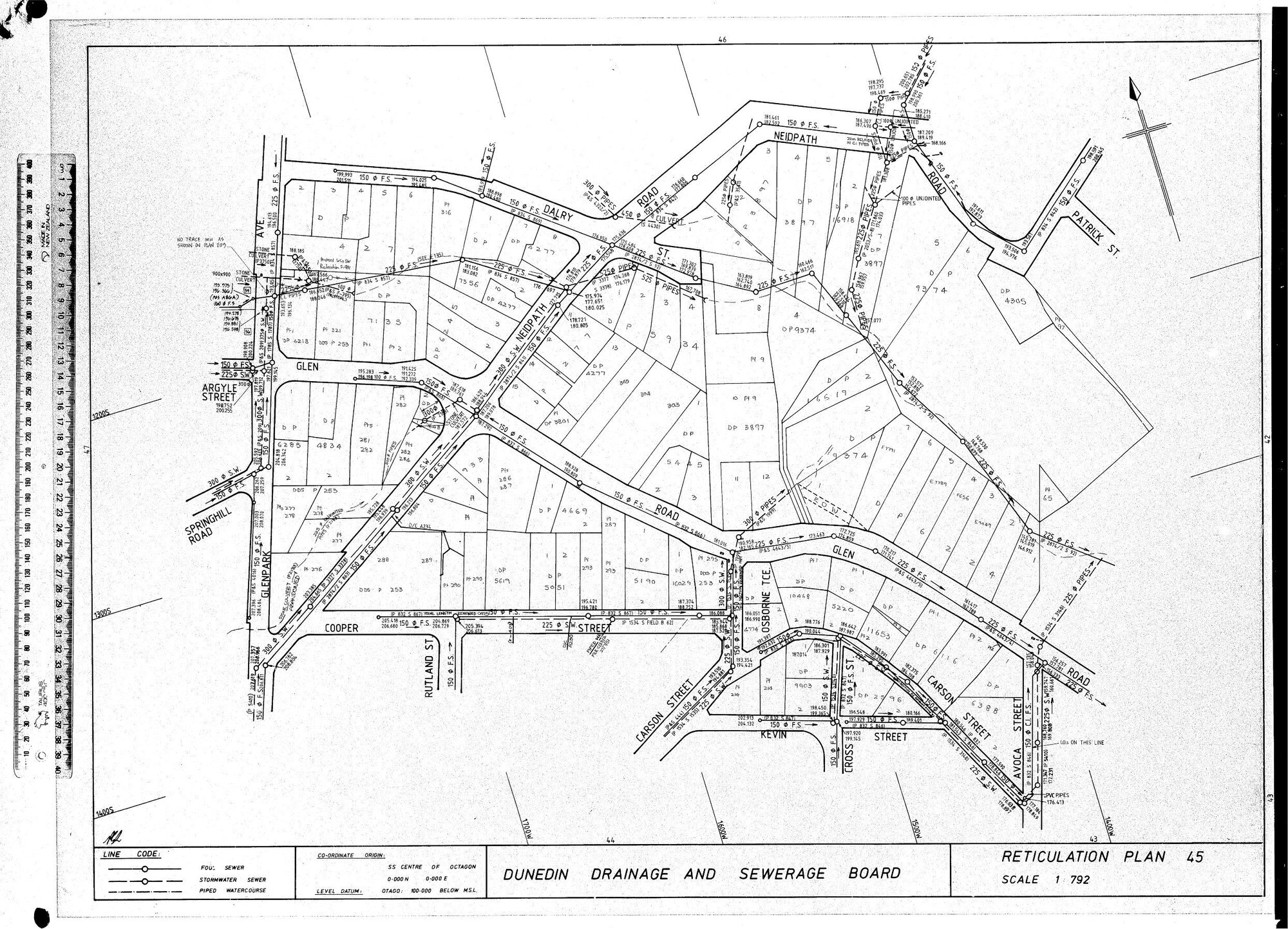 RETICULATION PLAN 45