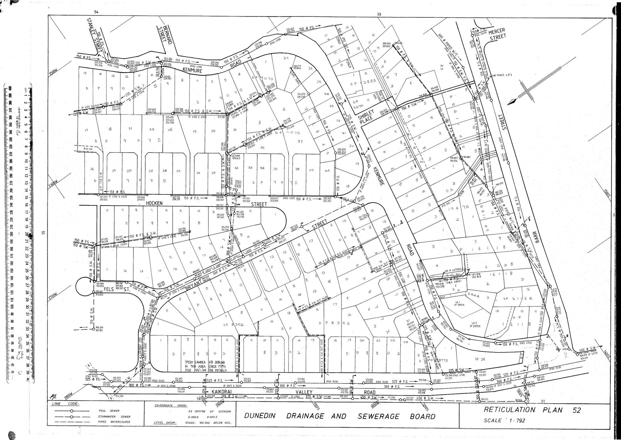 RETICULATION PLAN 52