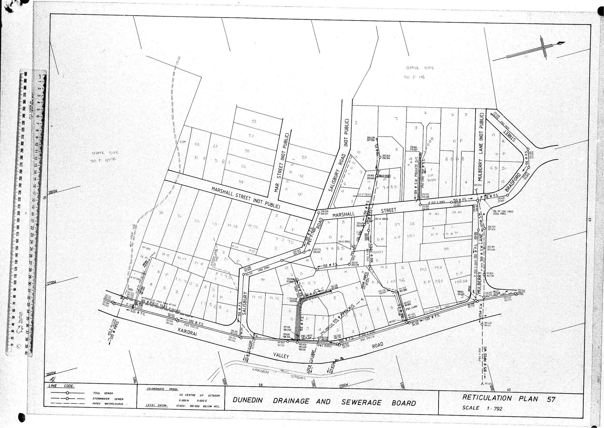 RETICULATION PLAN 57