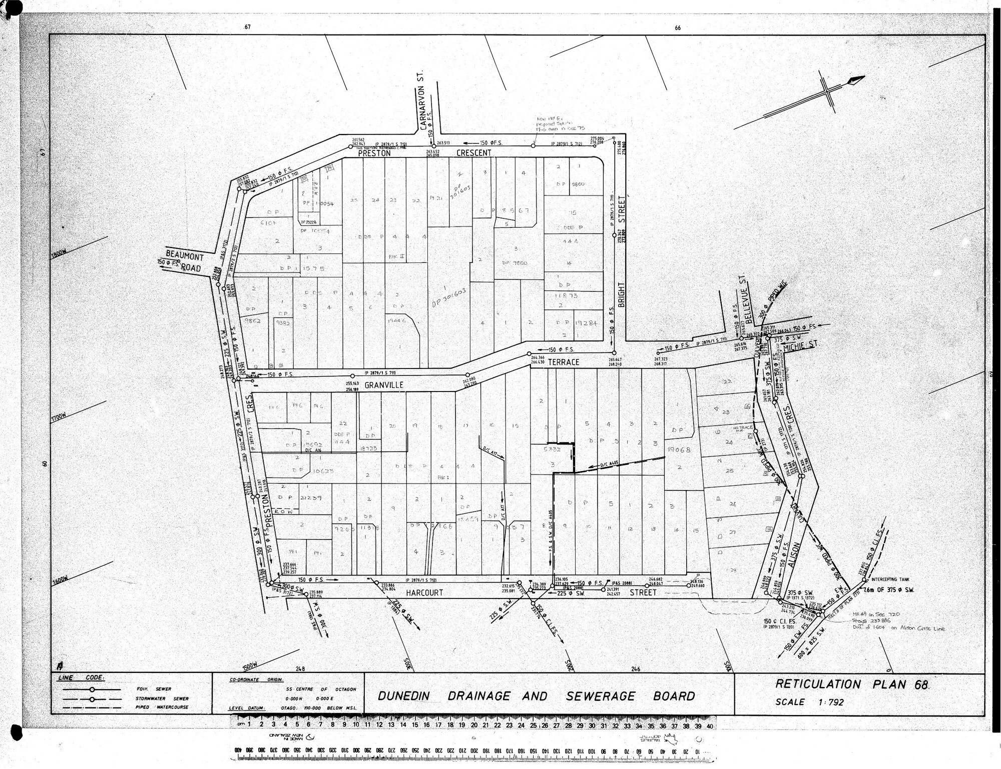 RETICULATION PLAN 68