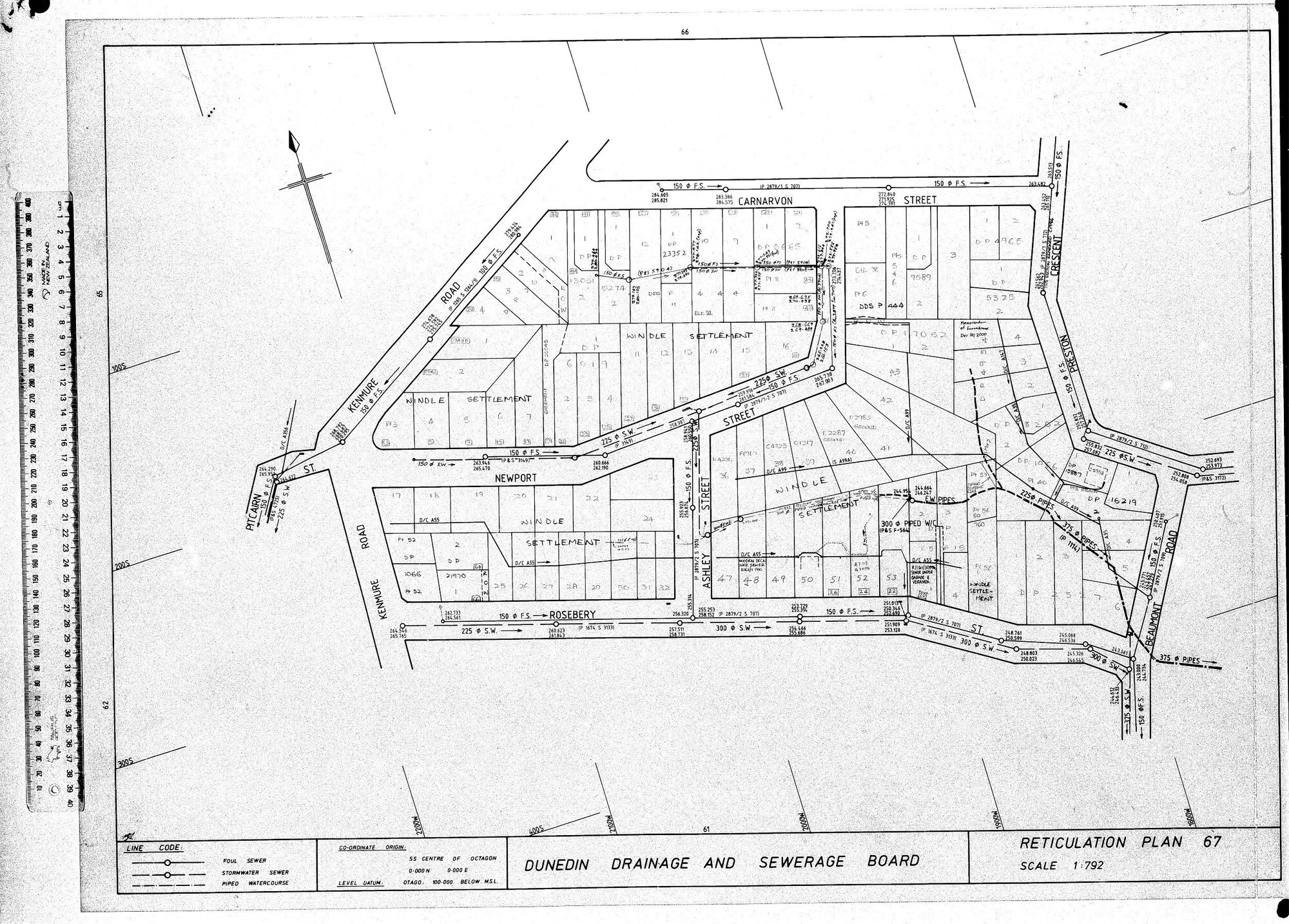 RETICULATION PLAN 67
