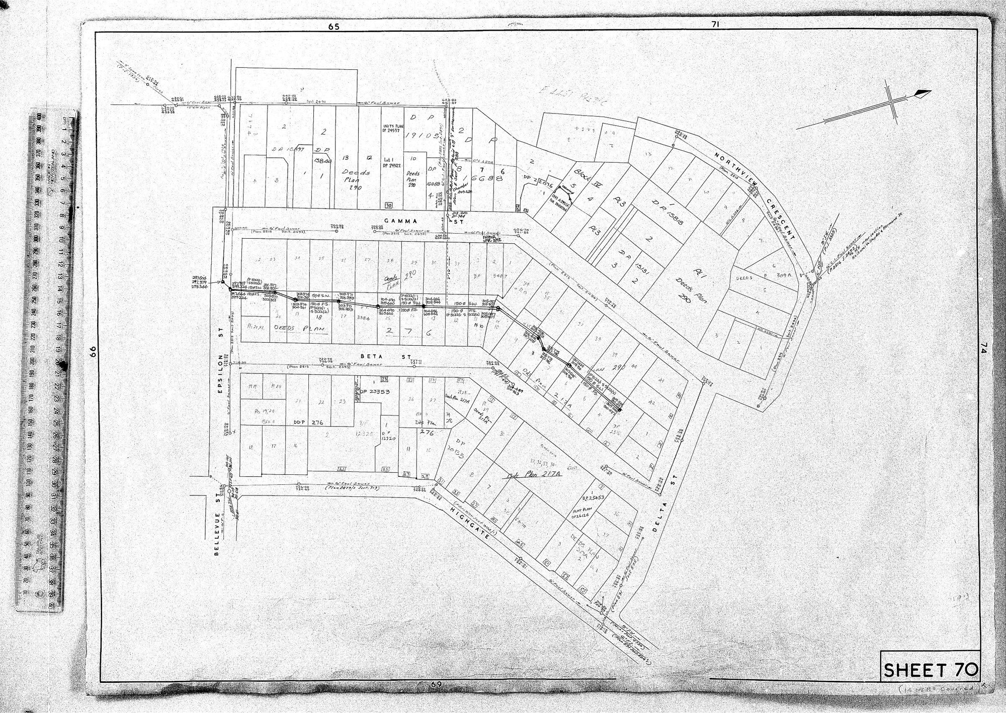 RETICULATION PLAN 70