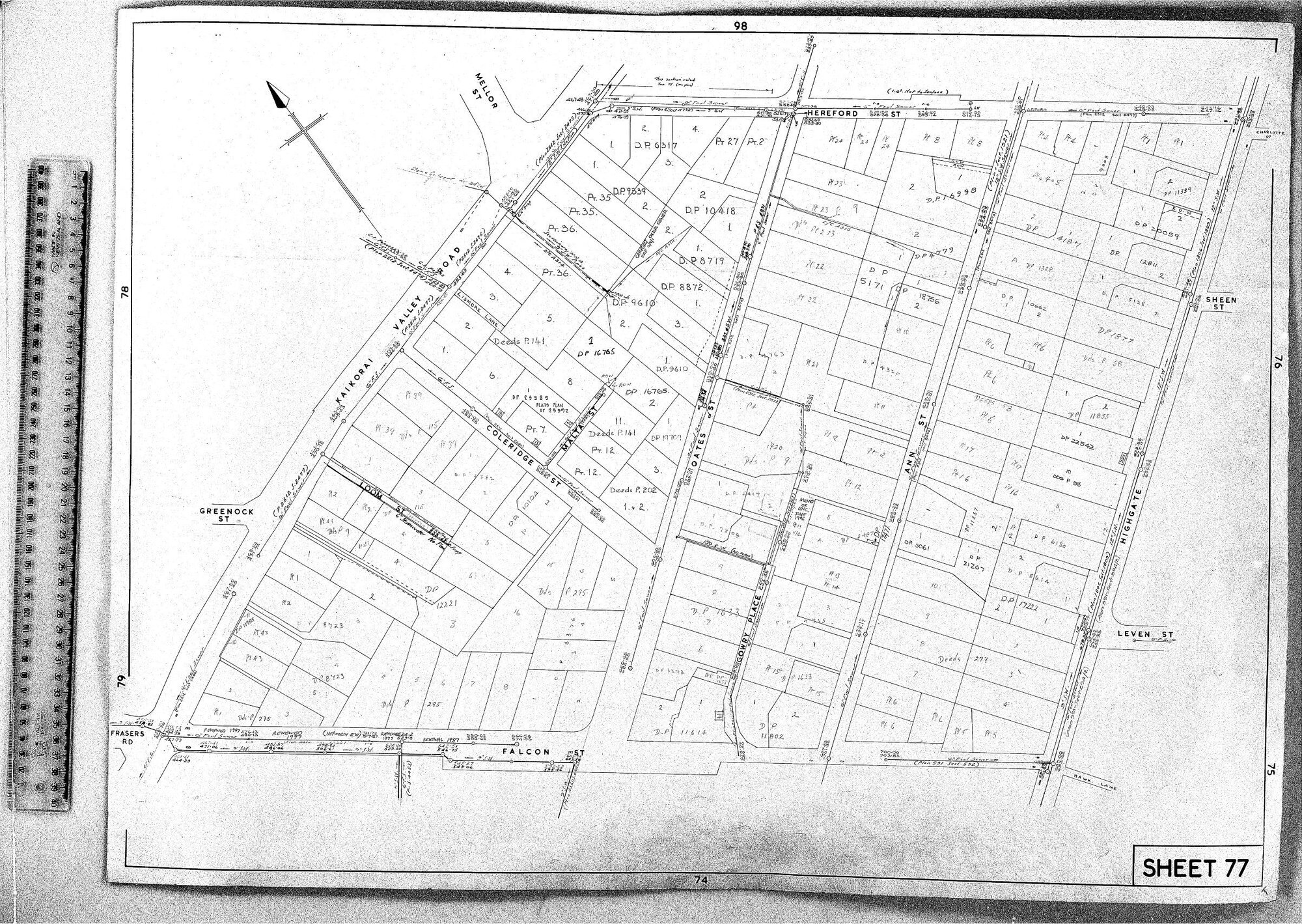 RETICULATION PLAN 77