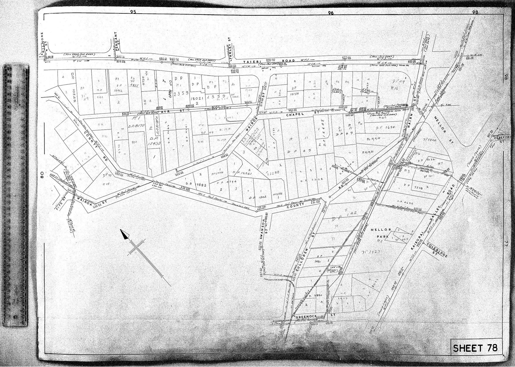 RETICULATION PLAN 78