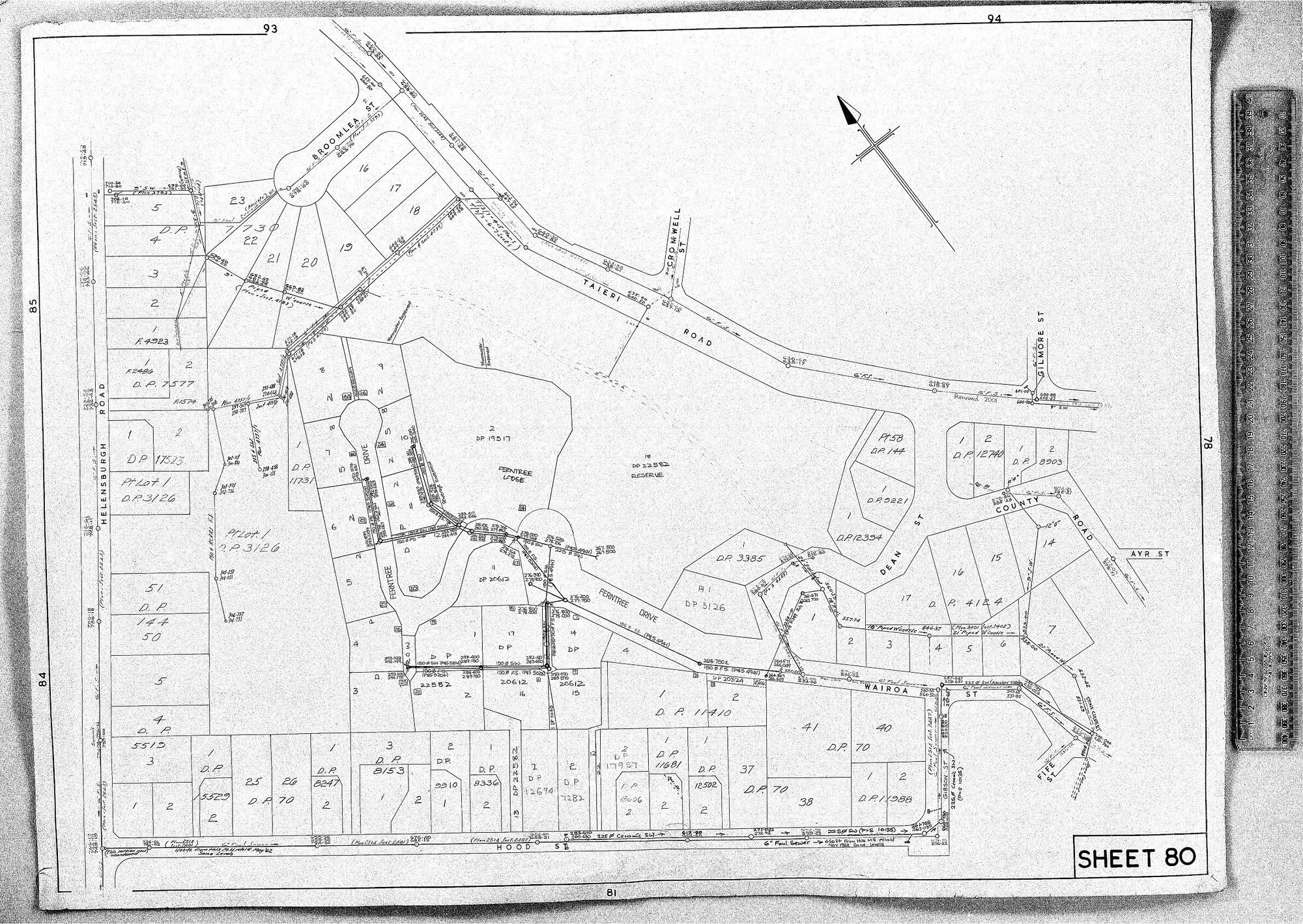 RETICULATION PLAN 80
