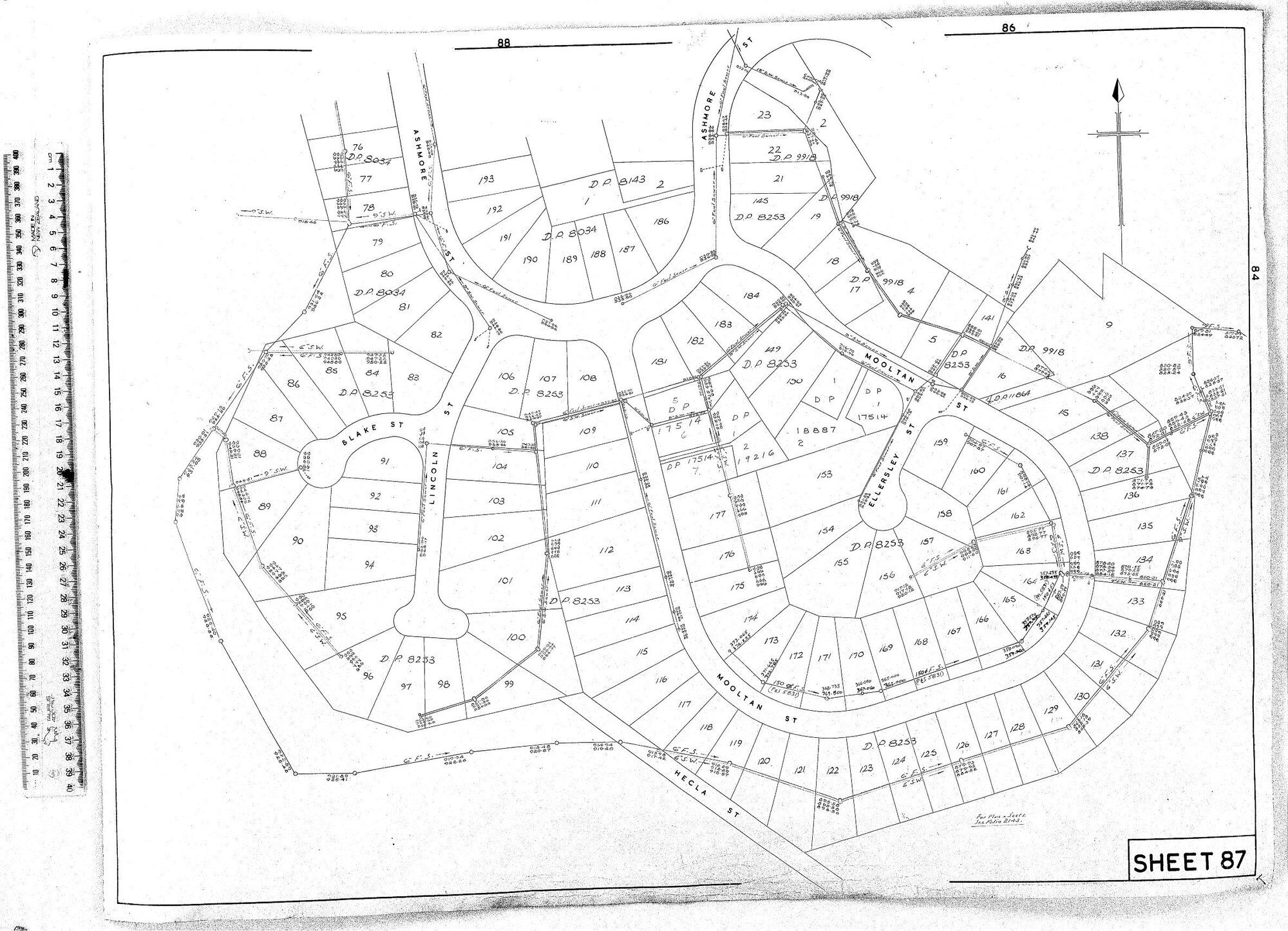 RETICULATION PLAN 87