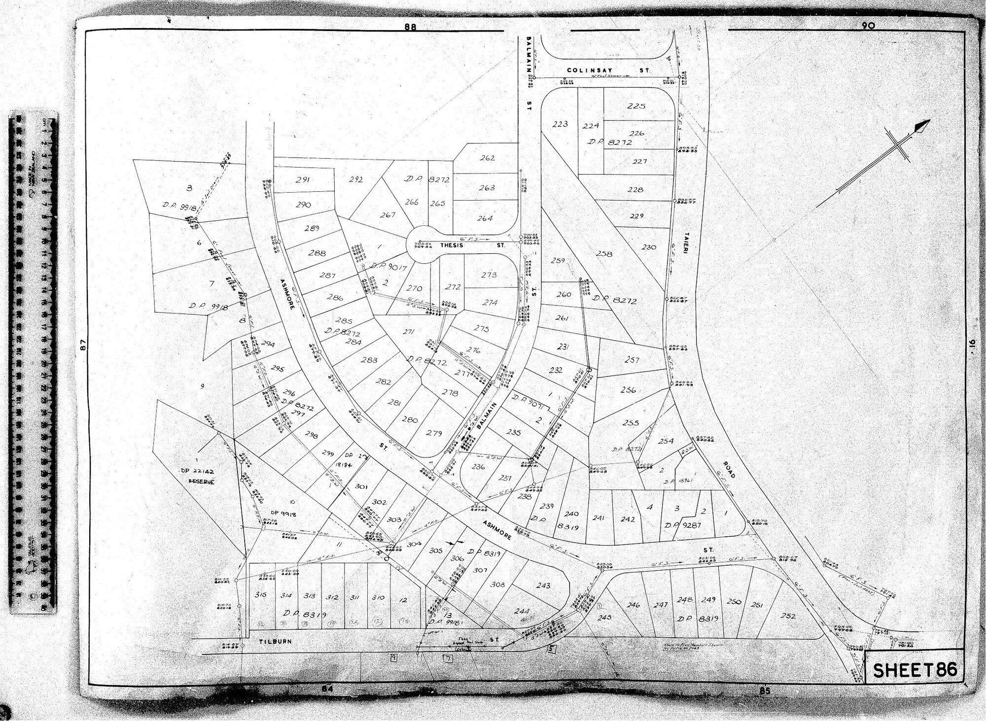 RETICULATION PLAN 86