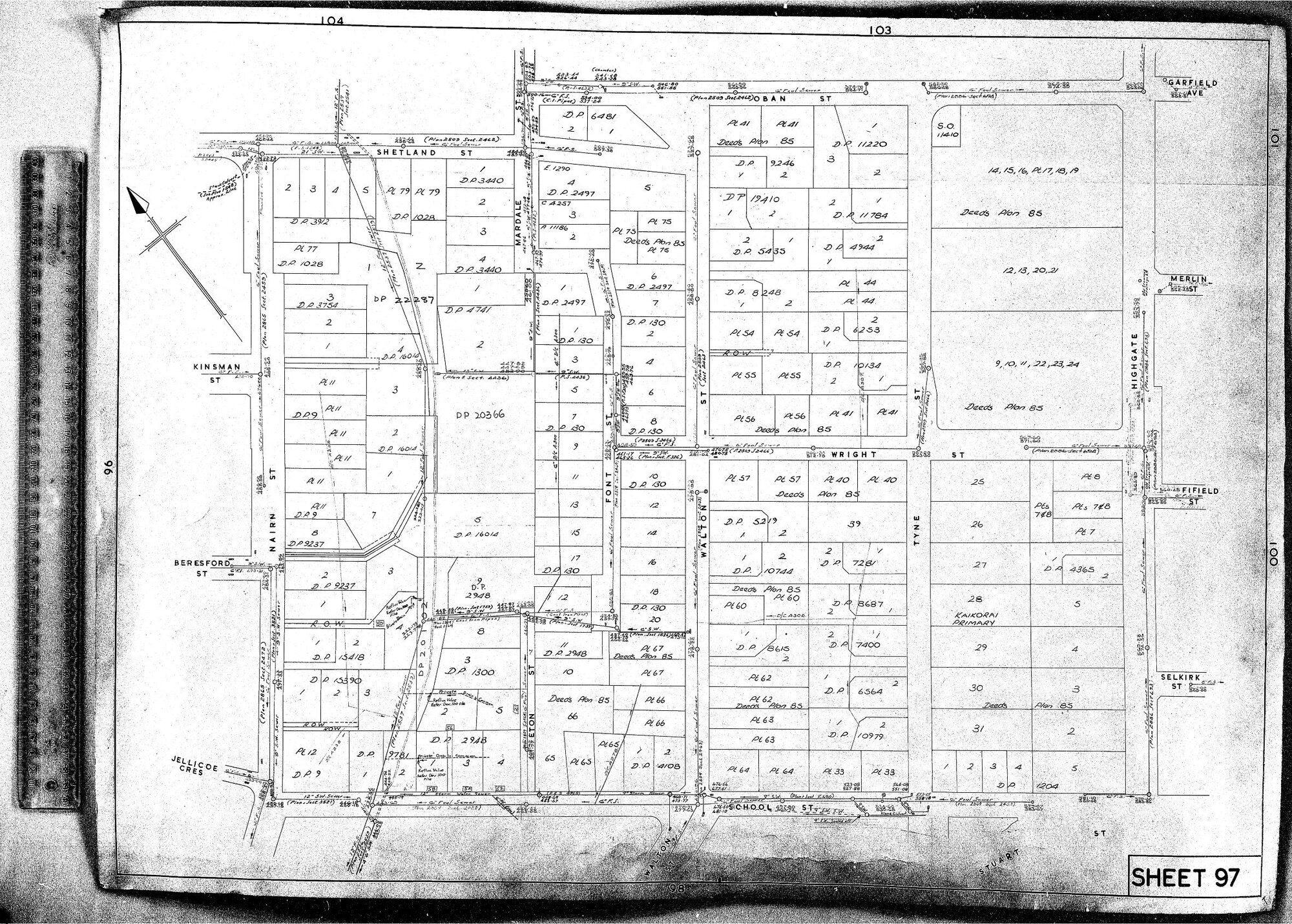 RETICULATION PLAN 97