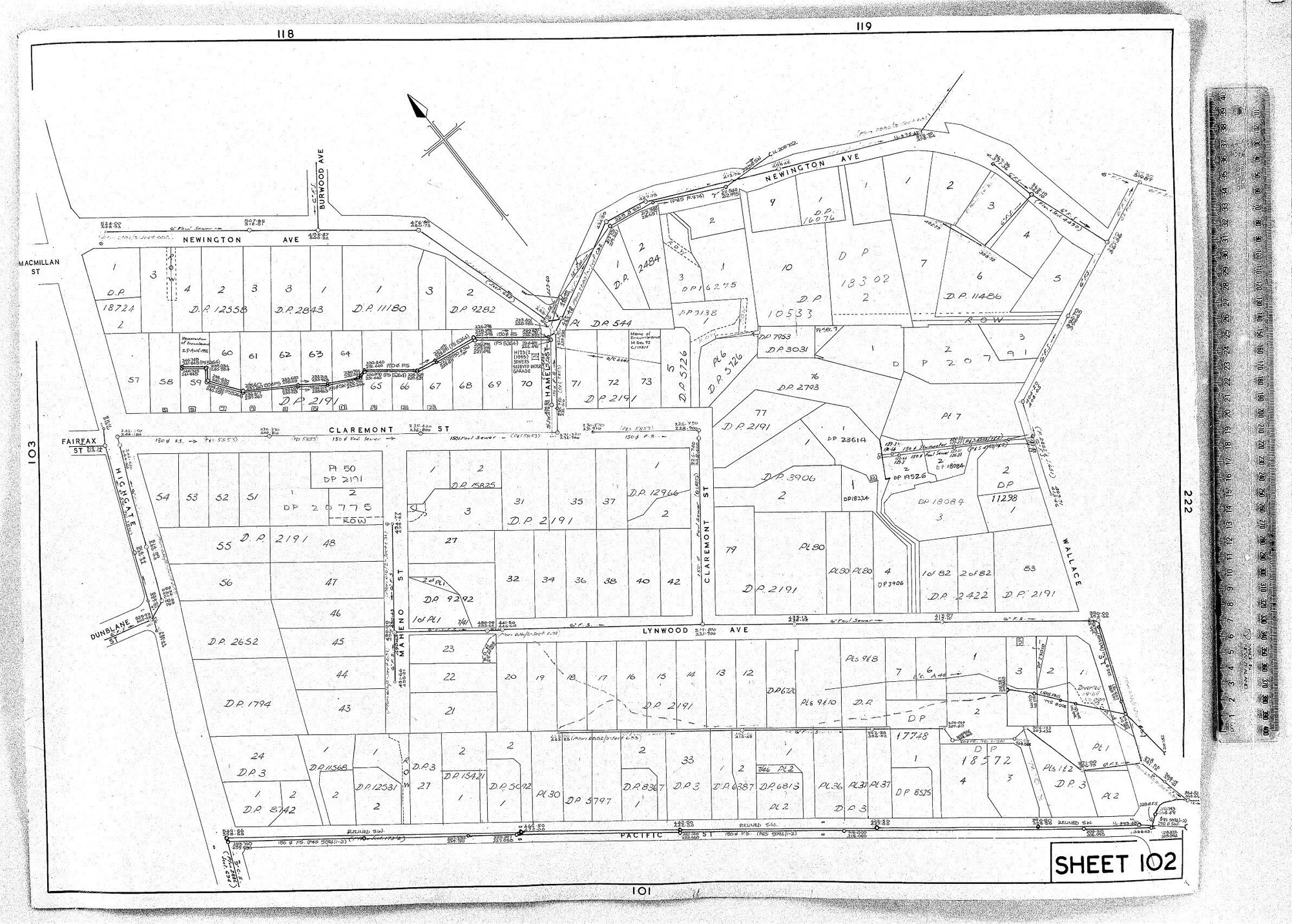 RETICULATION PLAN 102