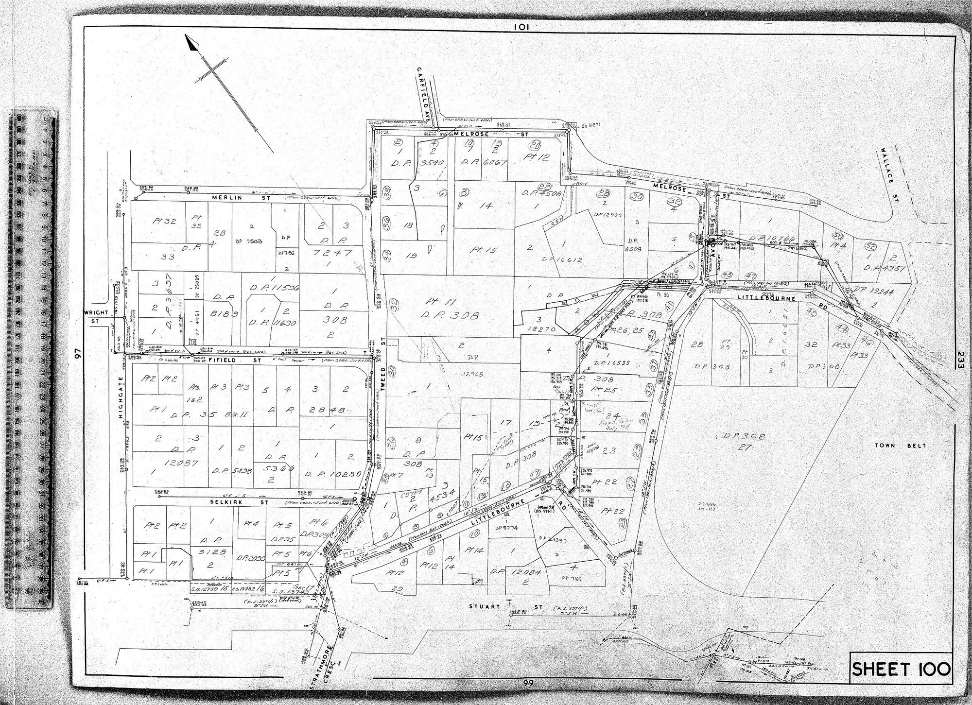 RETICULATION PLAN 100