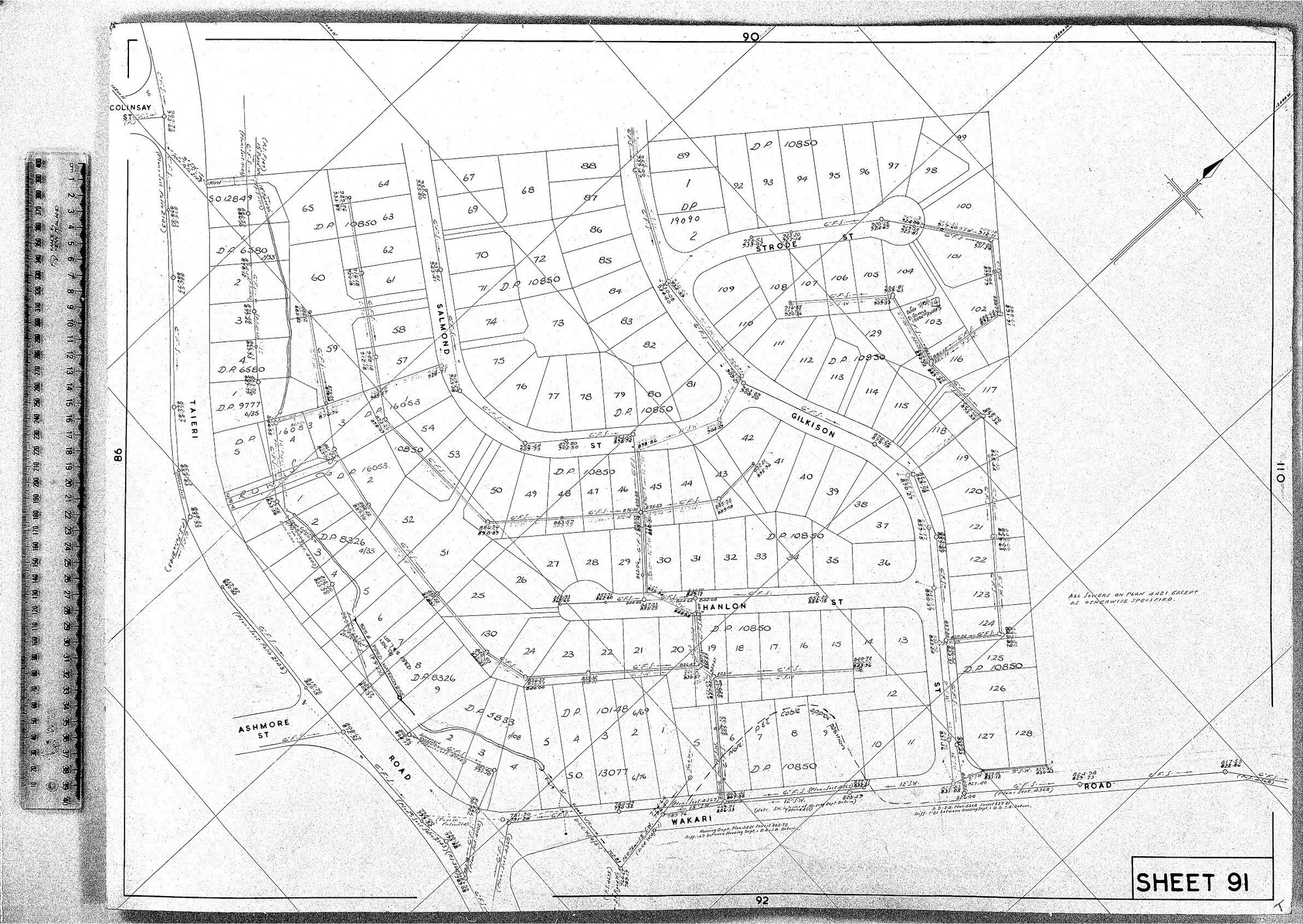RETICULATION PLAN 91