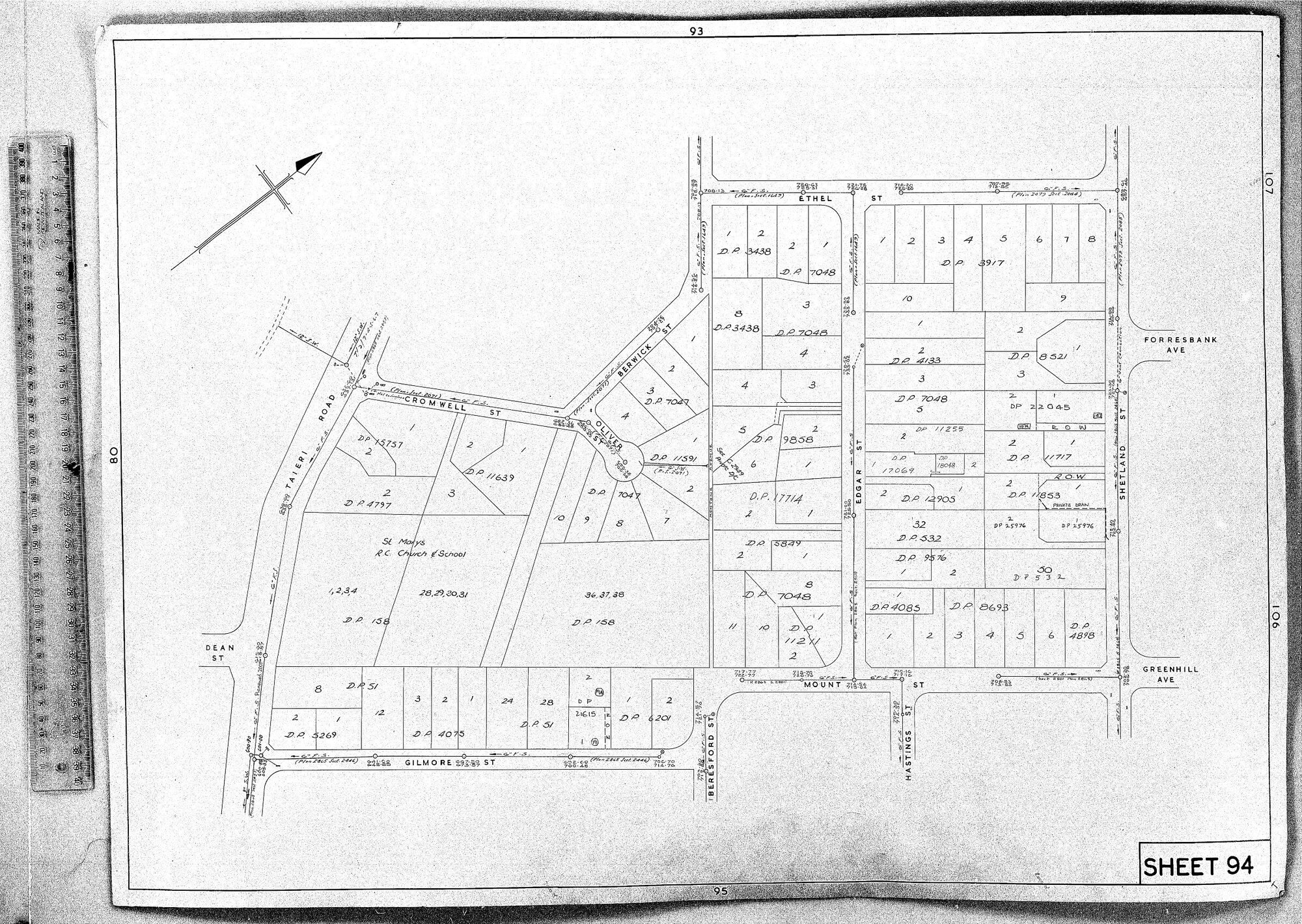 RETICULATION PLAN 94