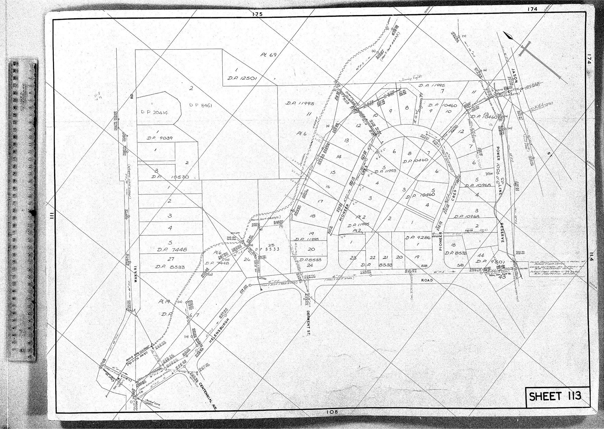 RETICULATION PLAN 113