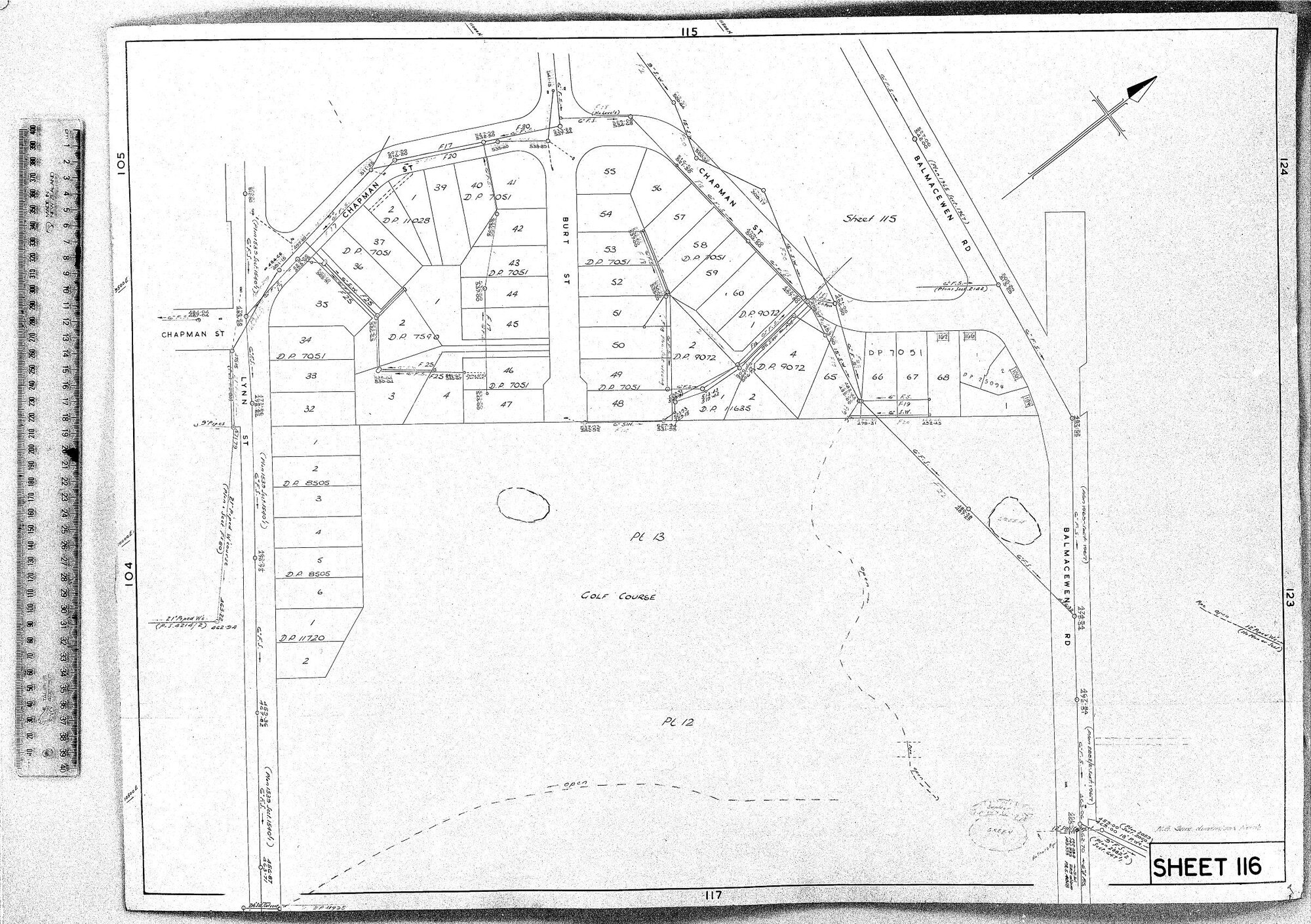 RETICULATION PLAN 116