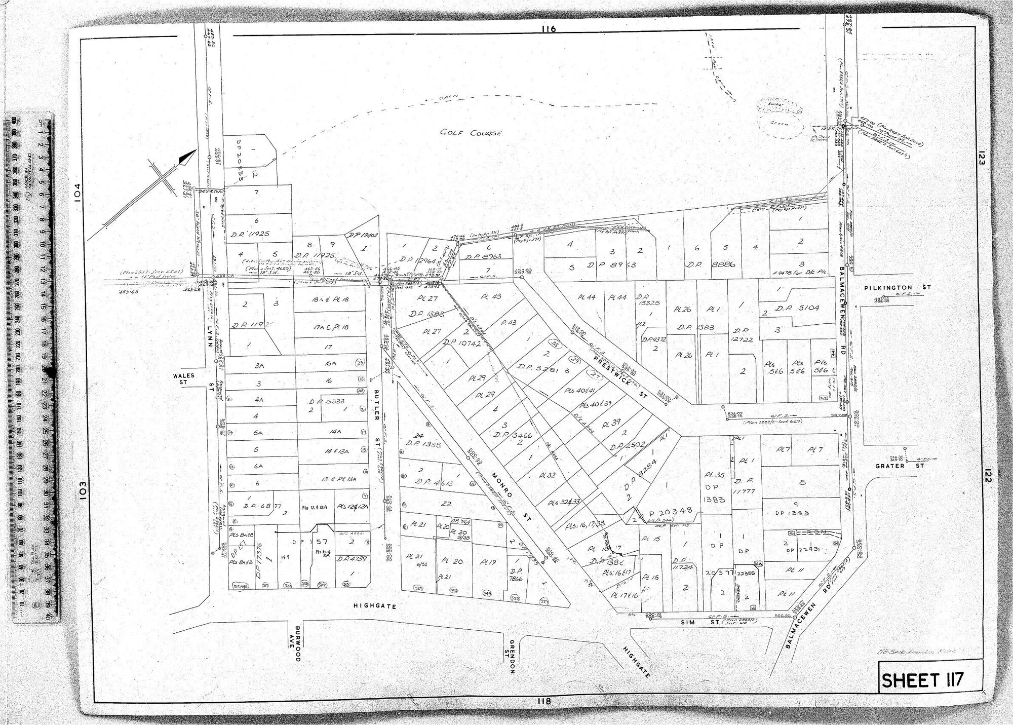RETICULATION PLAN 117