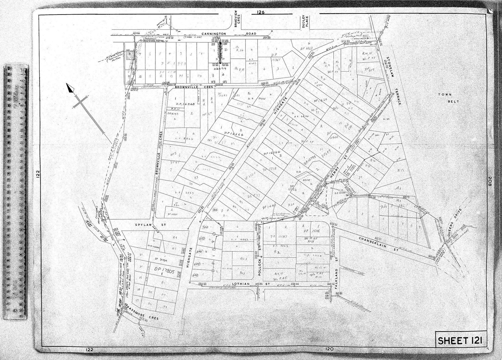 RETICULATION PLAN 121