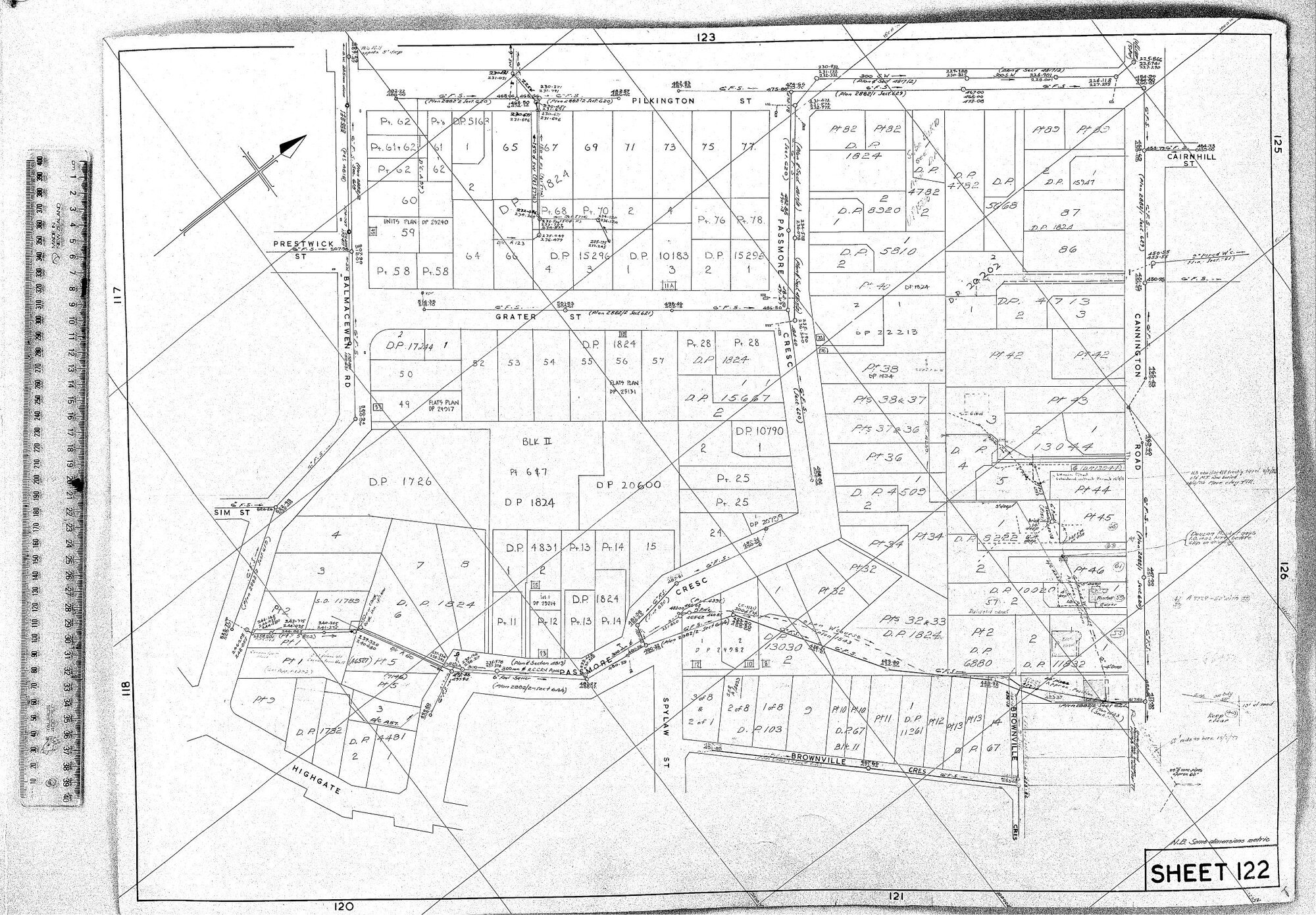 RETICULATION PLAN 122