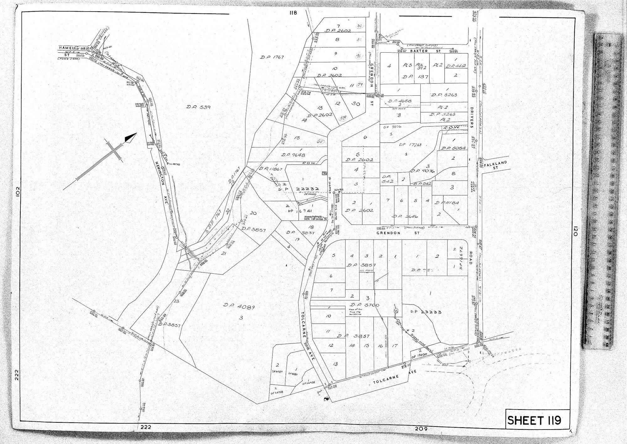 RETICULATION PLAN 119