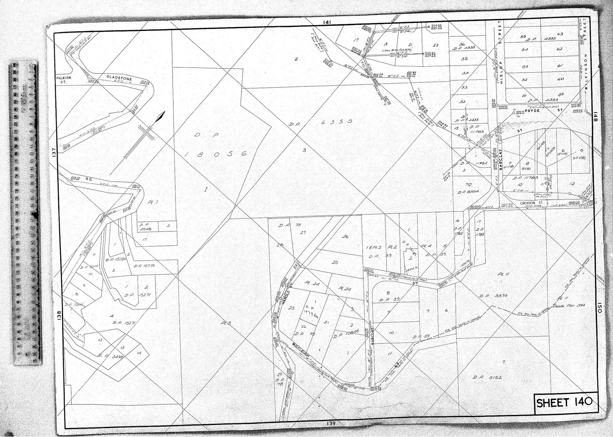 RETICULATION PLAN 140