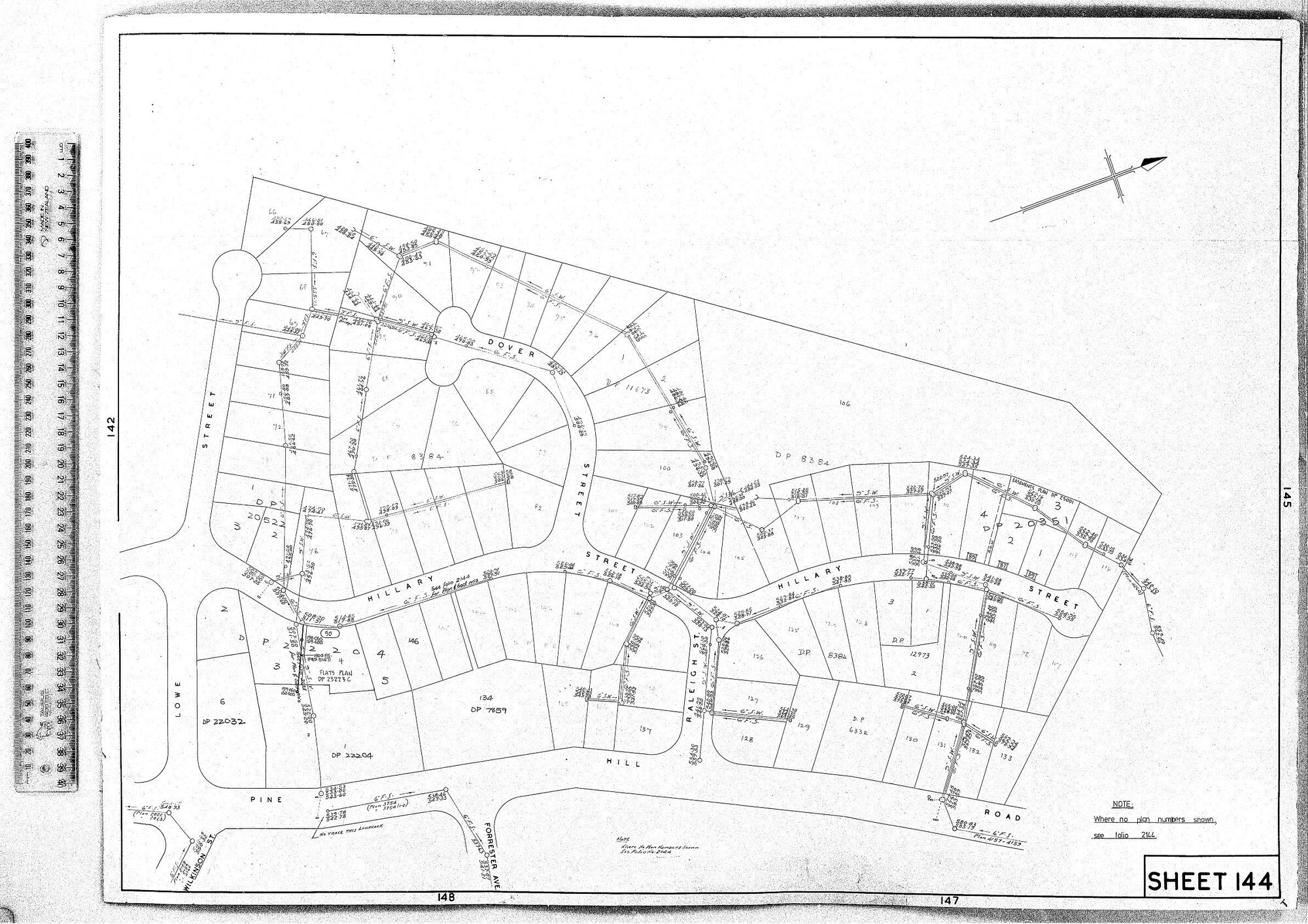 RETICULATION PLAN 144