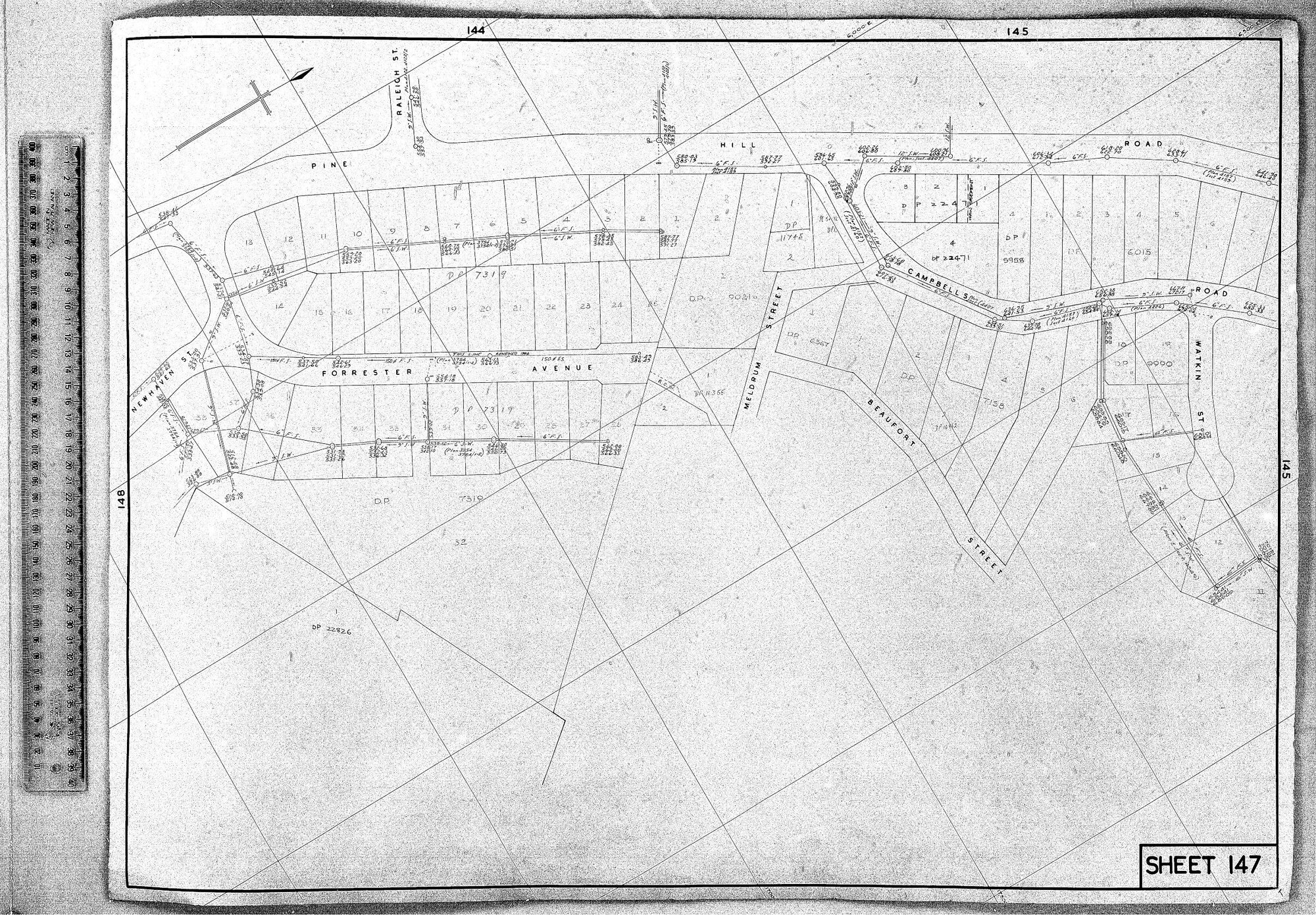 RETICULATION PLAN 147
