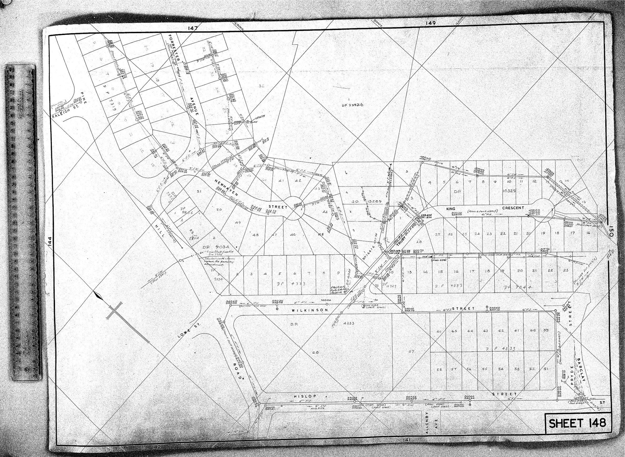 RETICULATION PLAN 148