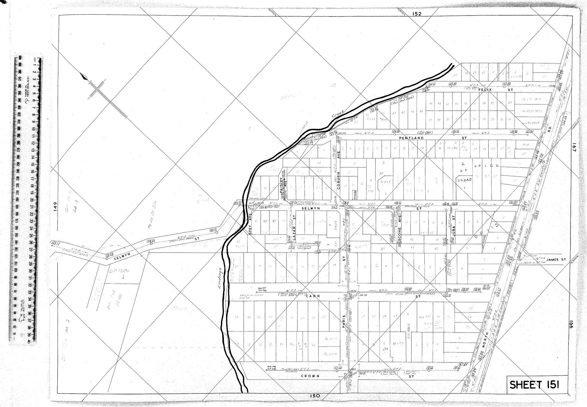 RETICULATION PLAN 151