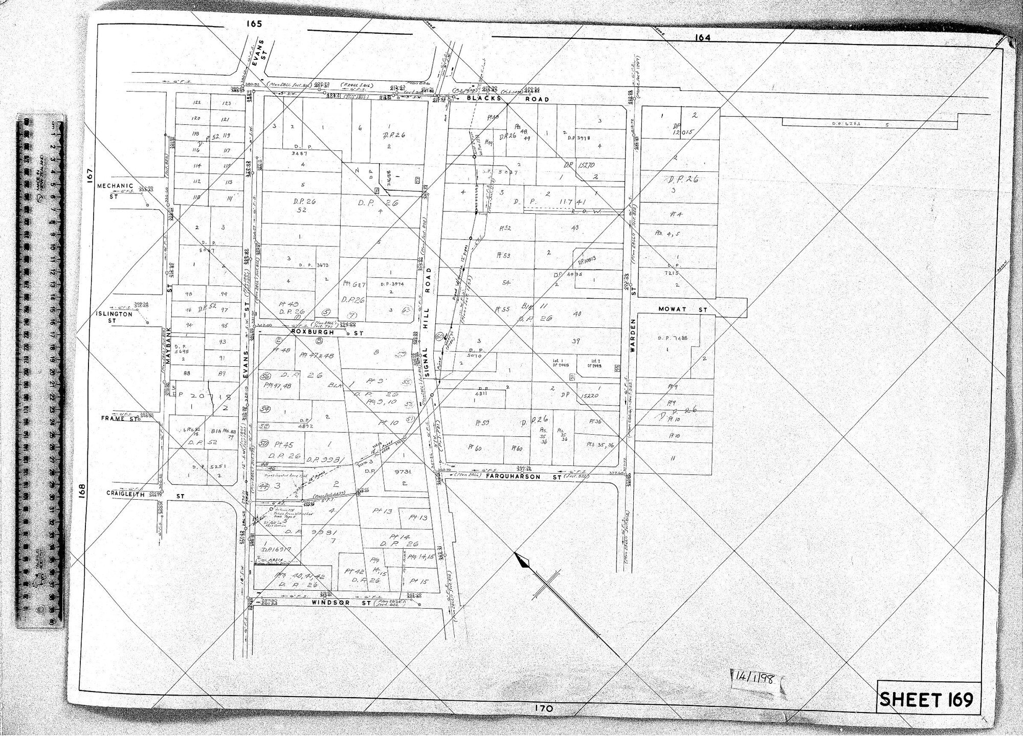 RETICULATION PLAN 169