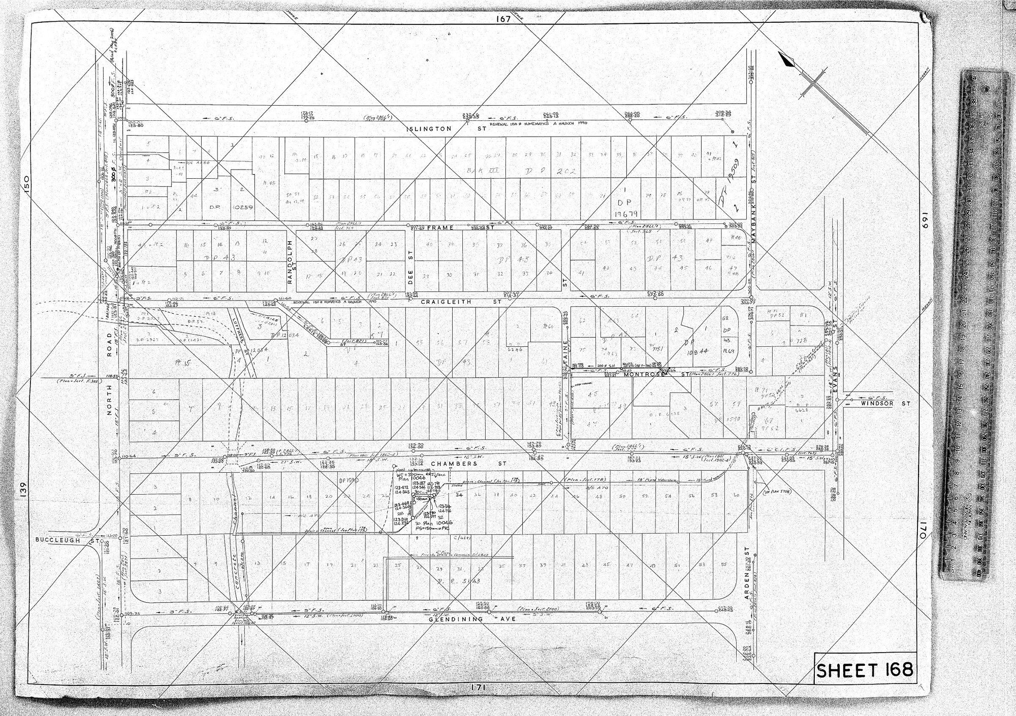 RETICULATION PLAN 168