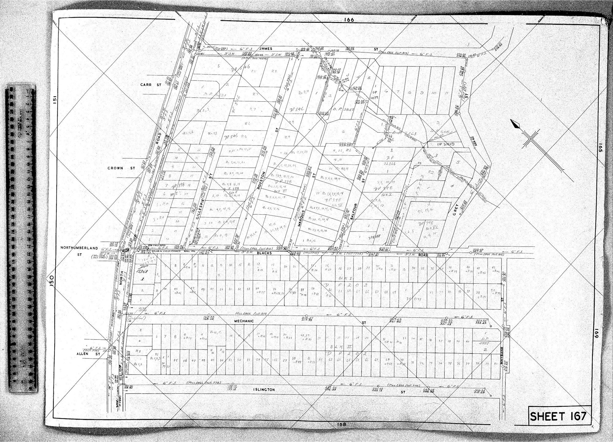 RETICULATION PLAN 167