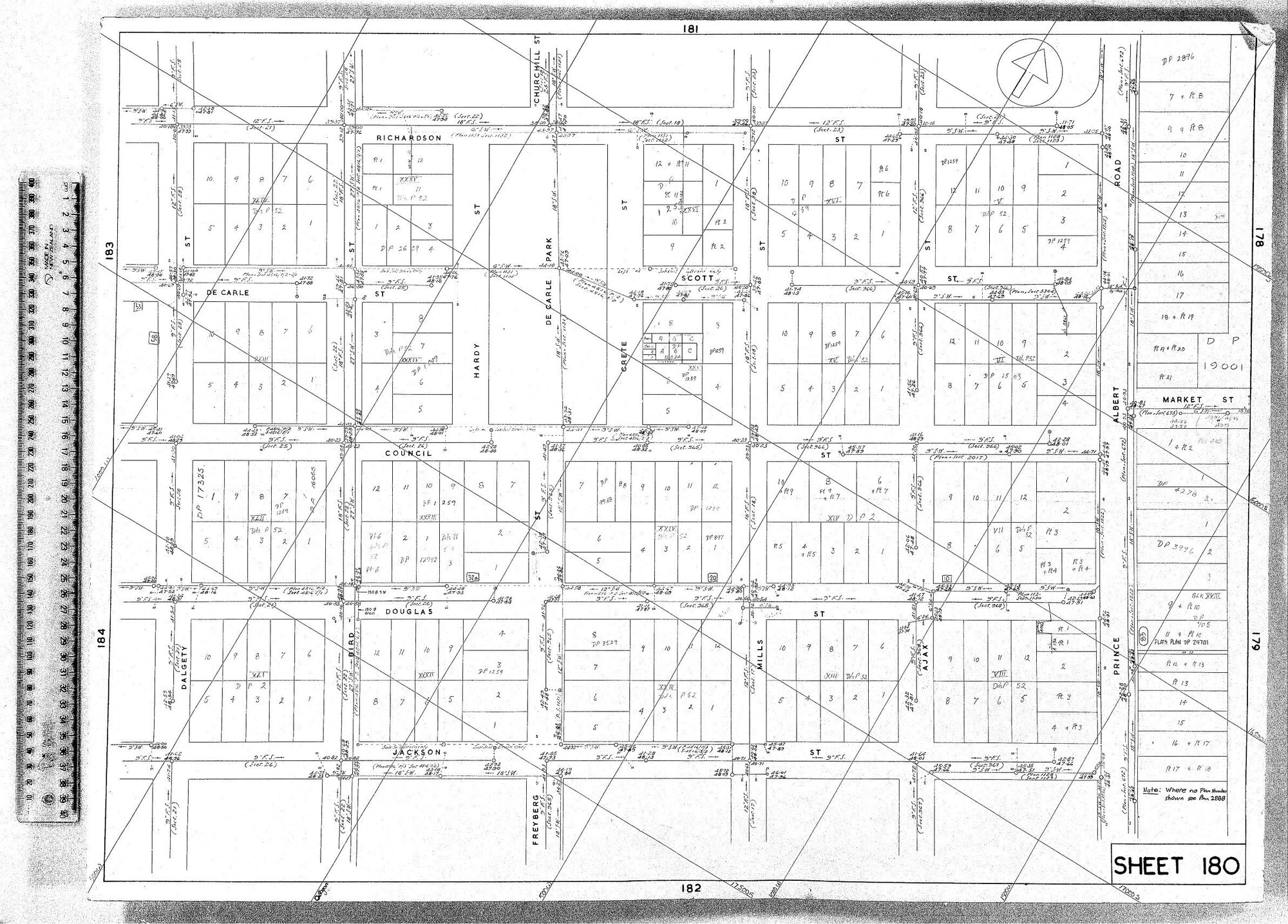 RETICULATION PLAN 180