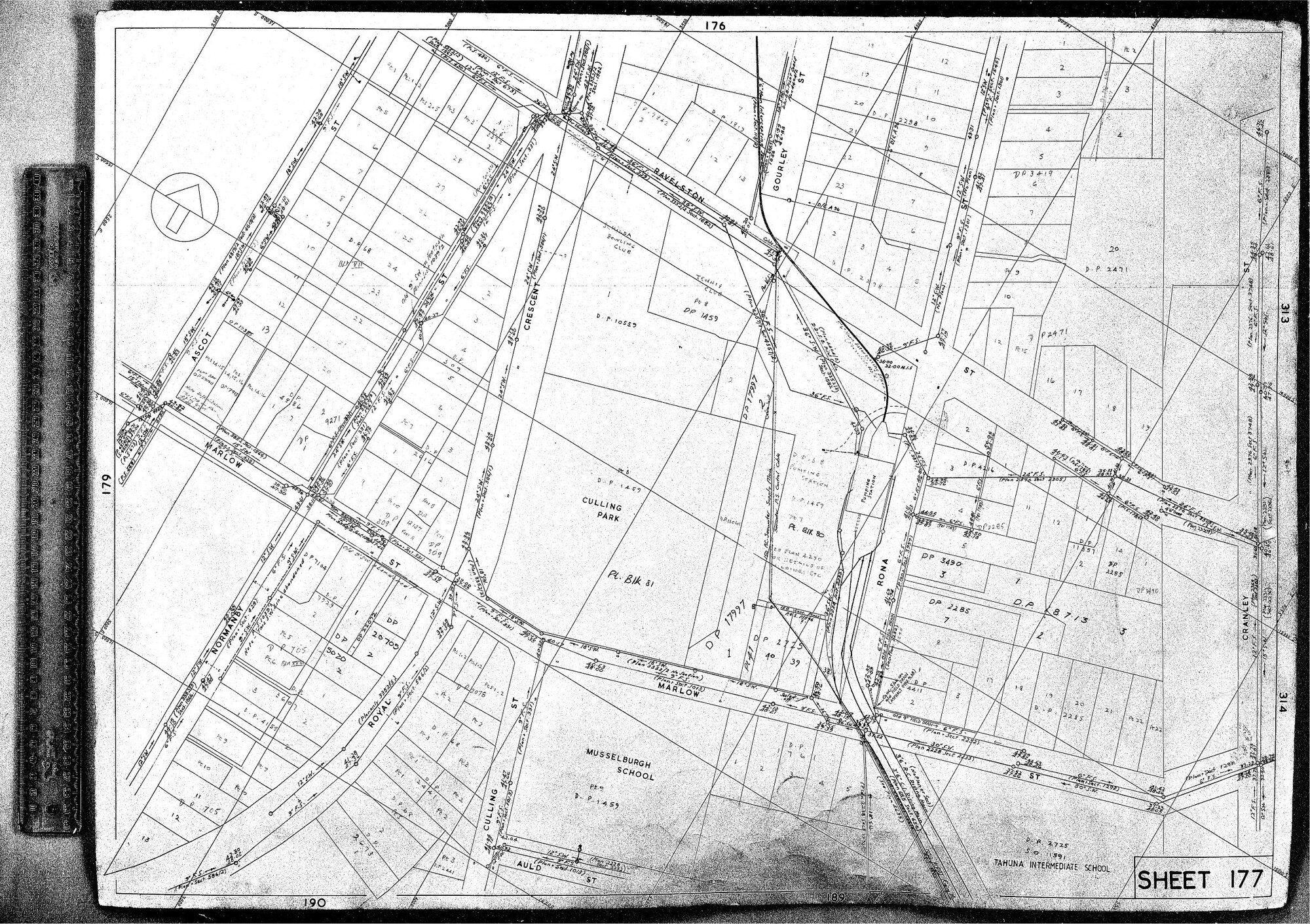 RETICULATION PLAN 177