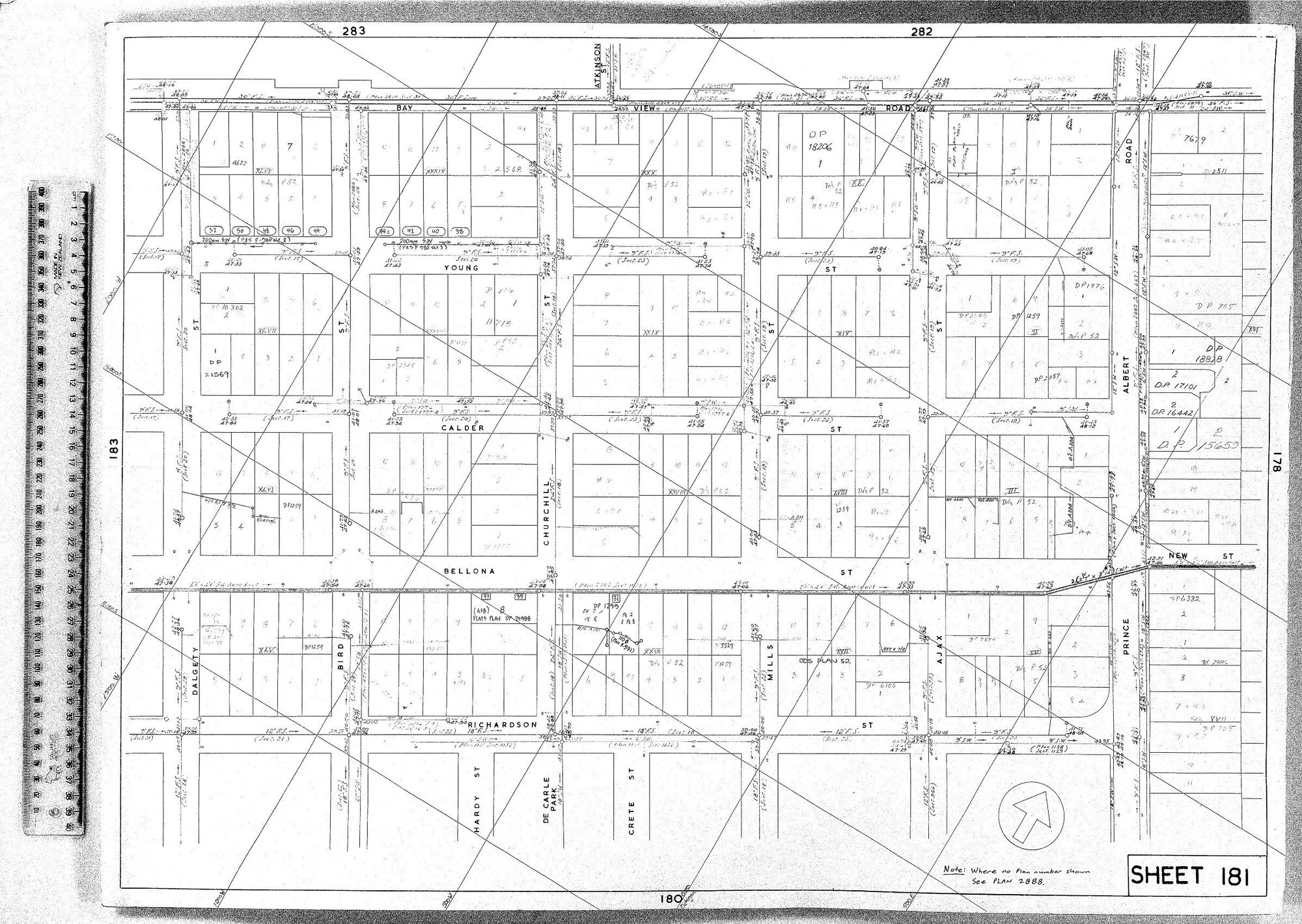 RETICULATION PLAN 181