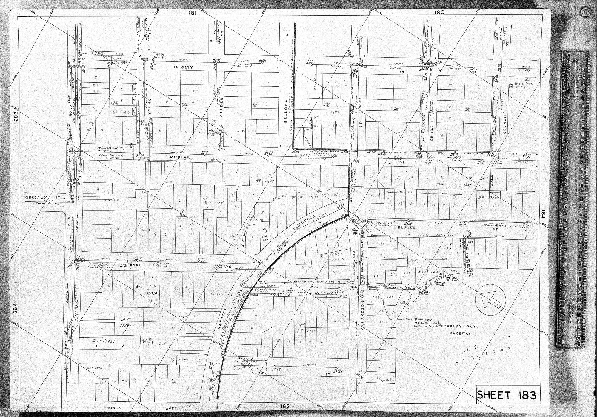 RETICULATION PLAN 183
