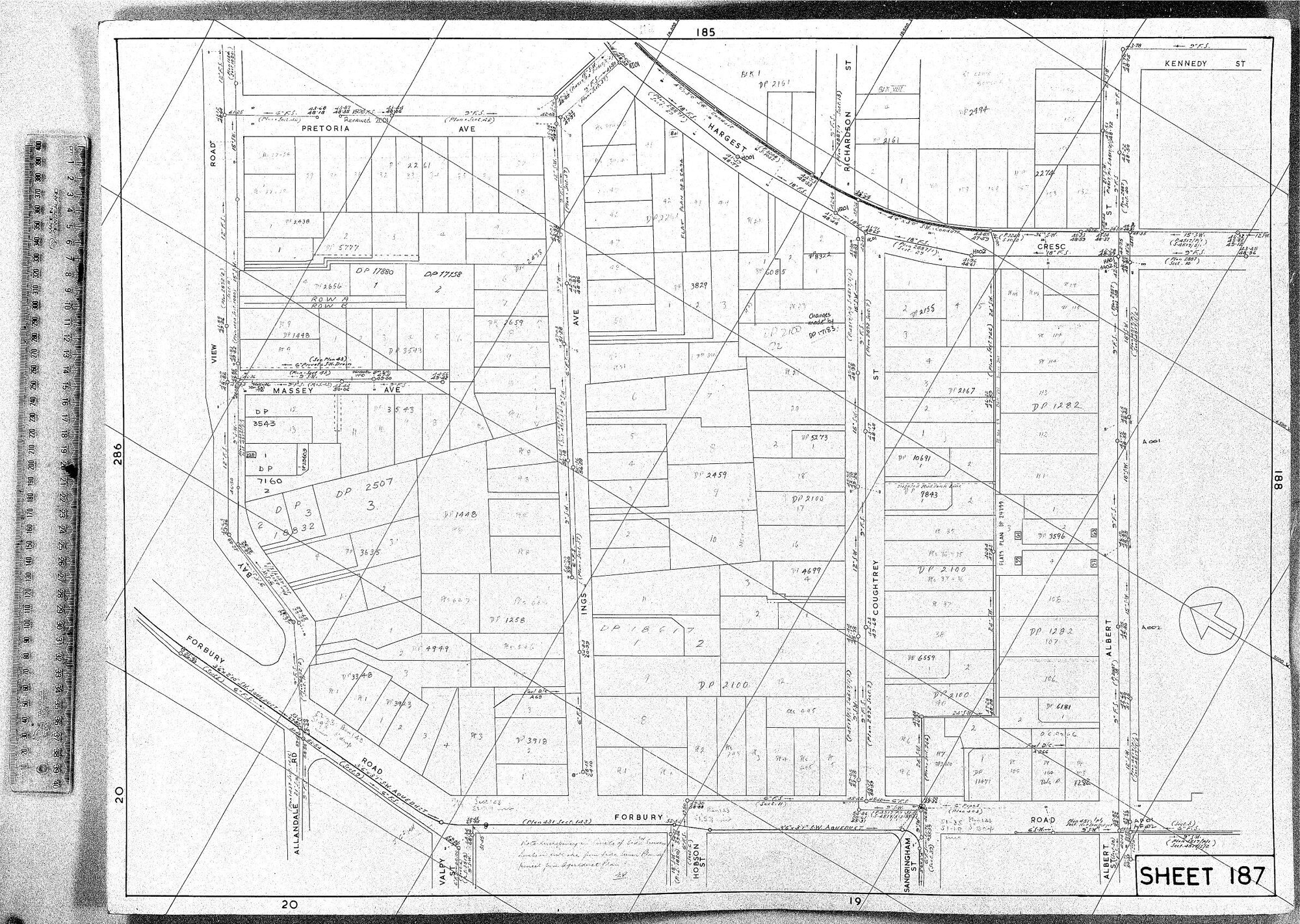 RETICULATION PLAN 187