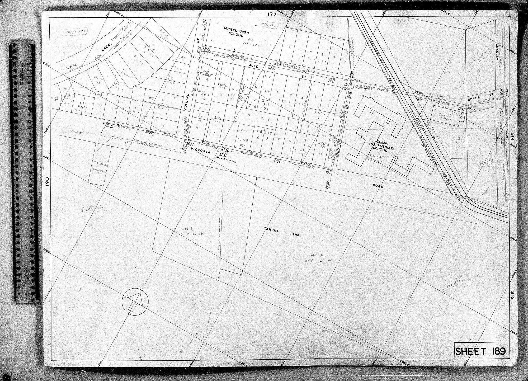RETICULATION PLAN 189